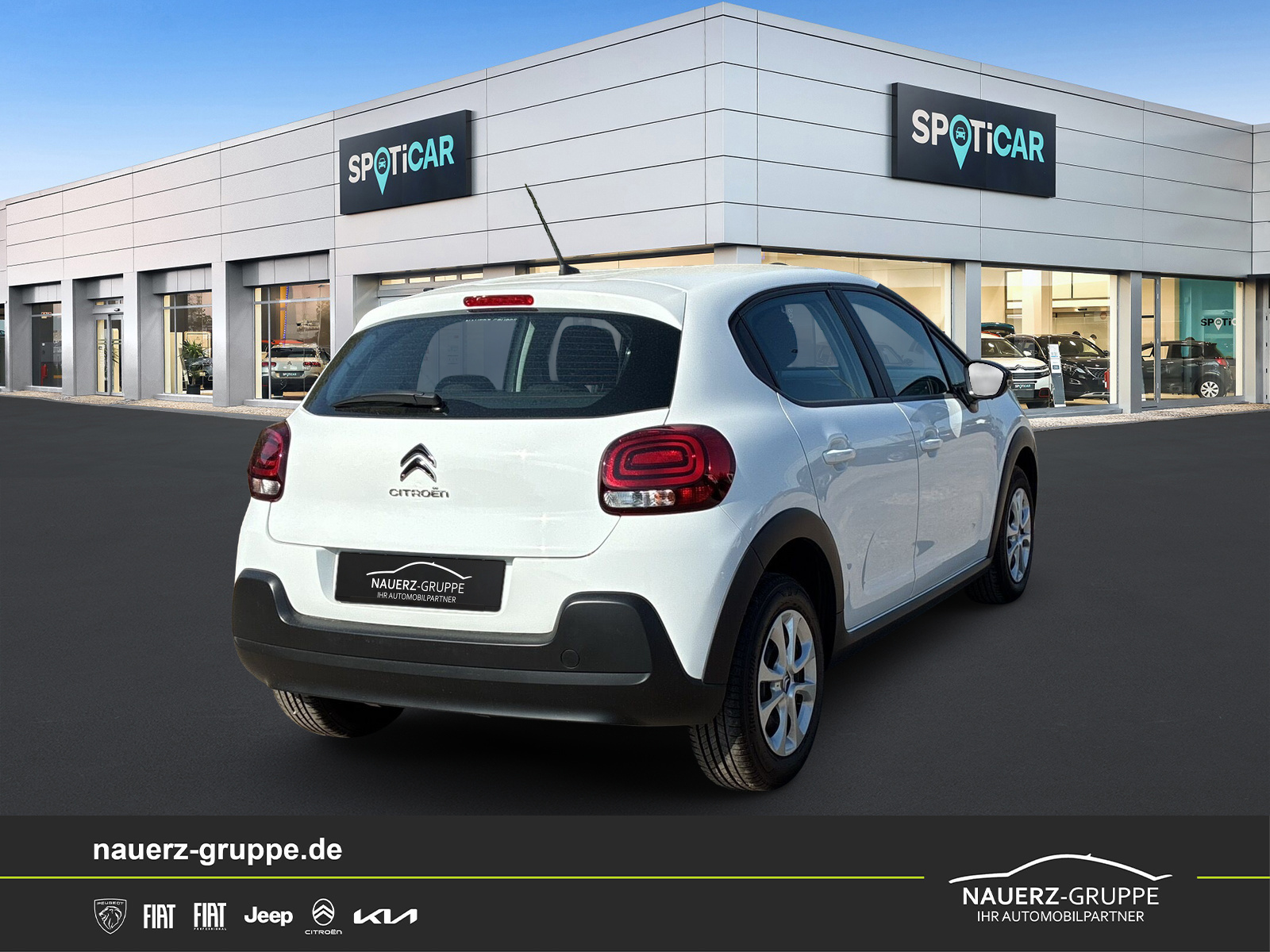 Fahrzeugabbildung Citroen C3 Feel PuteTech 82 5-Türer - mit KI generiert/bearbeitet