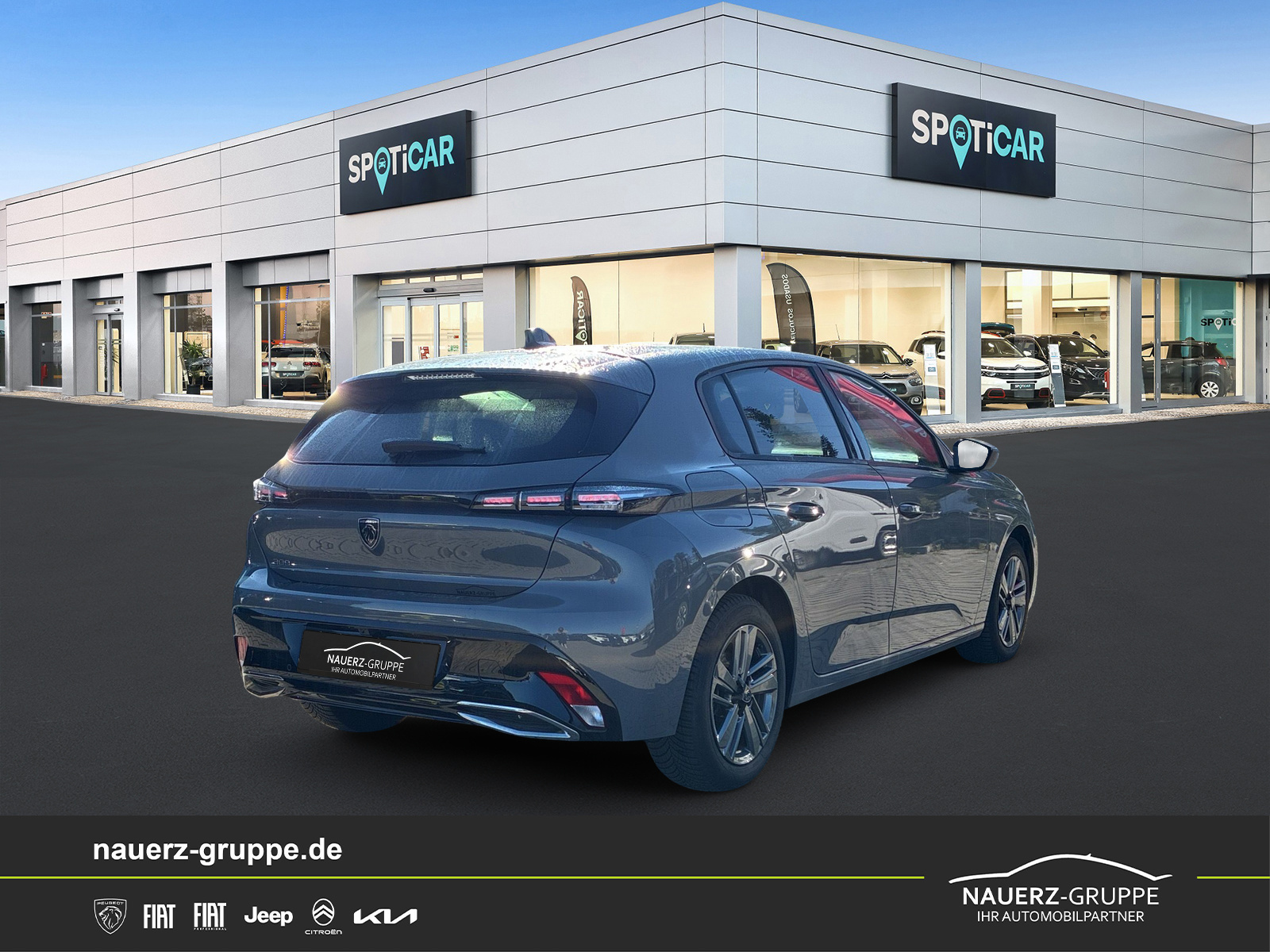Fahrzeugabbildung Peugeot 308 Allure Pack PureTech 130 EAT8 - mit KI generiert/bearbeitet