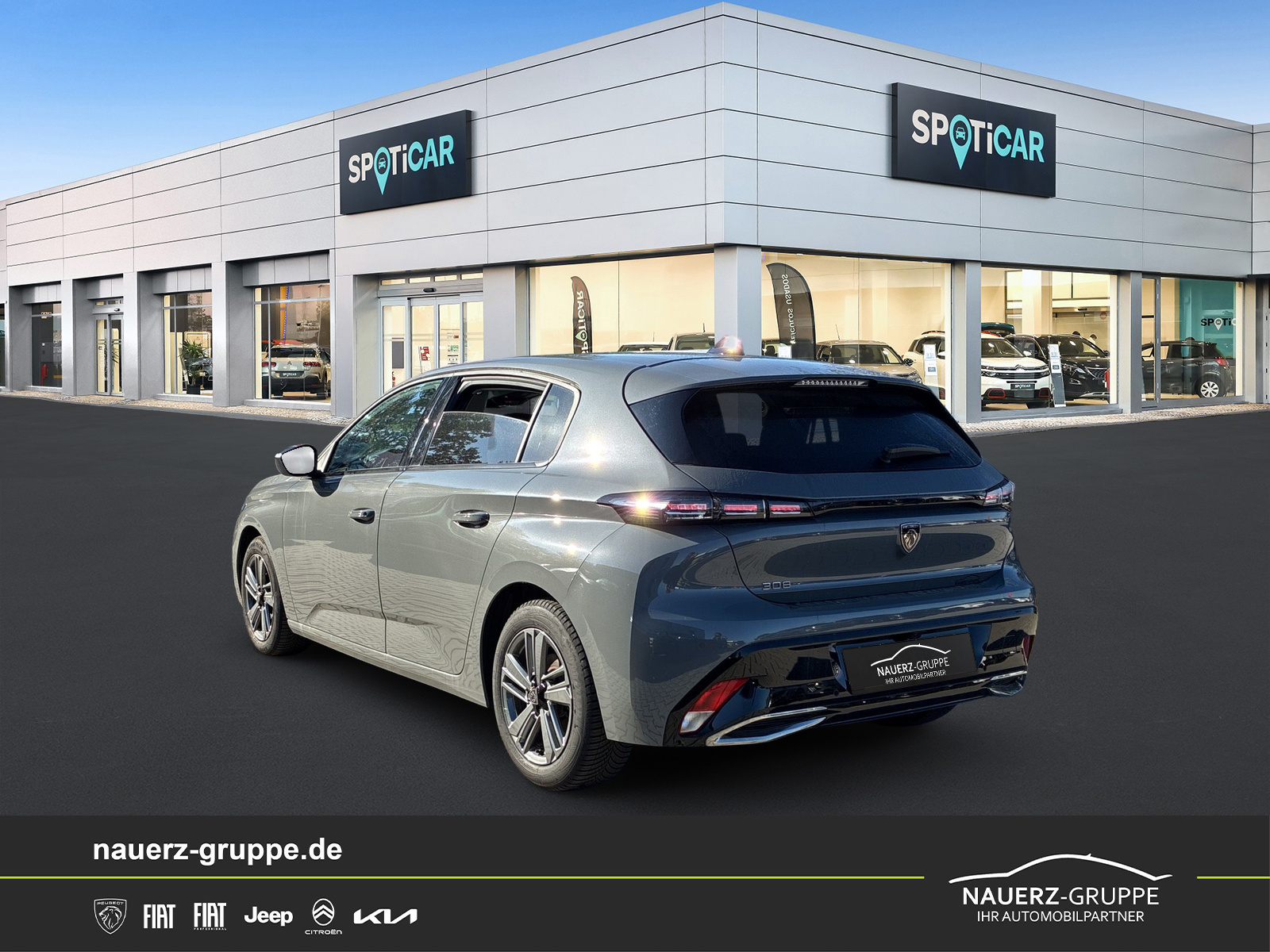 Fahrzeugabbildung Peugeot 308 Allure Pack PureTech 130 EAT8 - mit KI generiert/bearbeitet