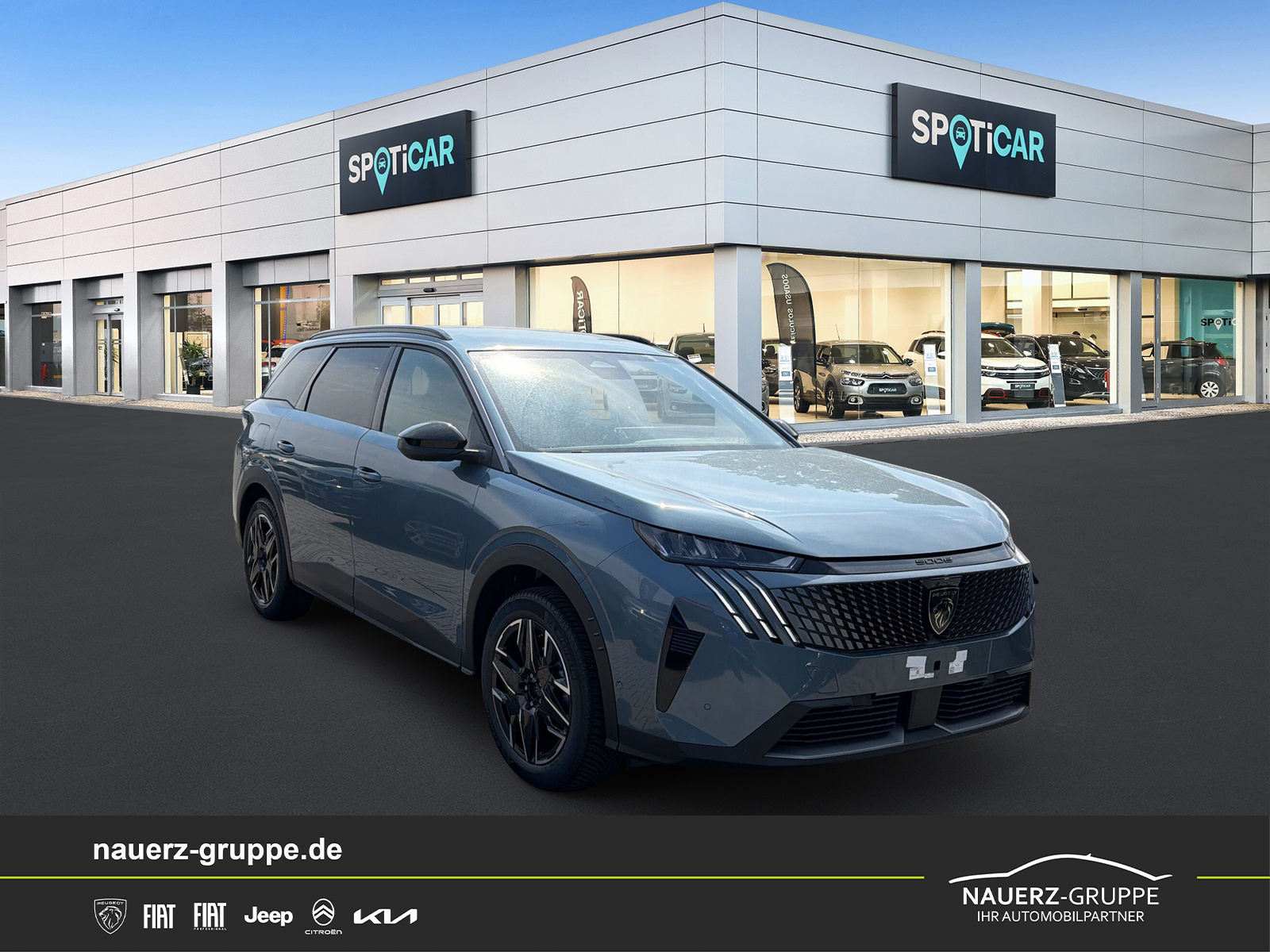 Peugeot 5008 Hybrid 145 Allure - mit KI generiert/bearbeitet