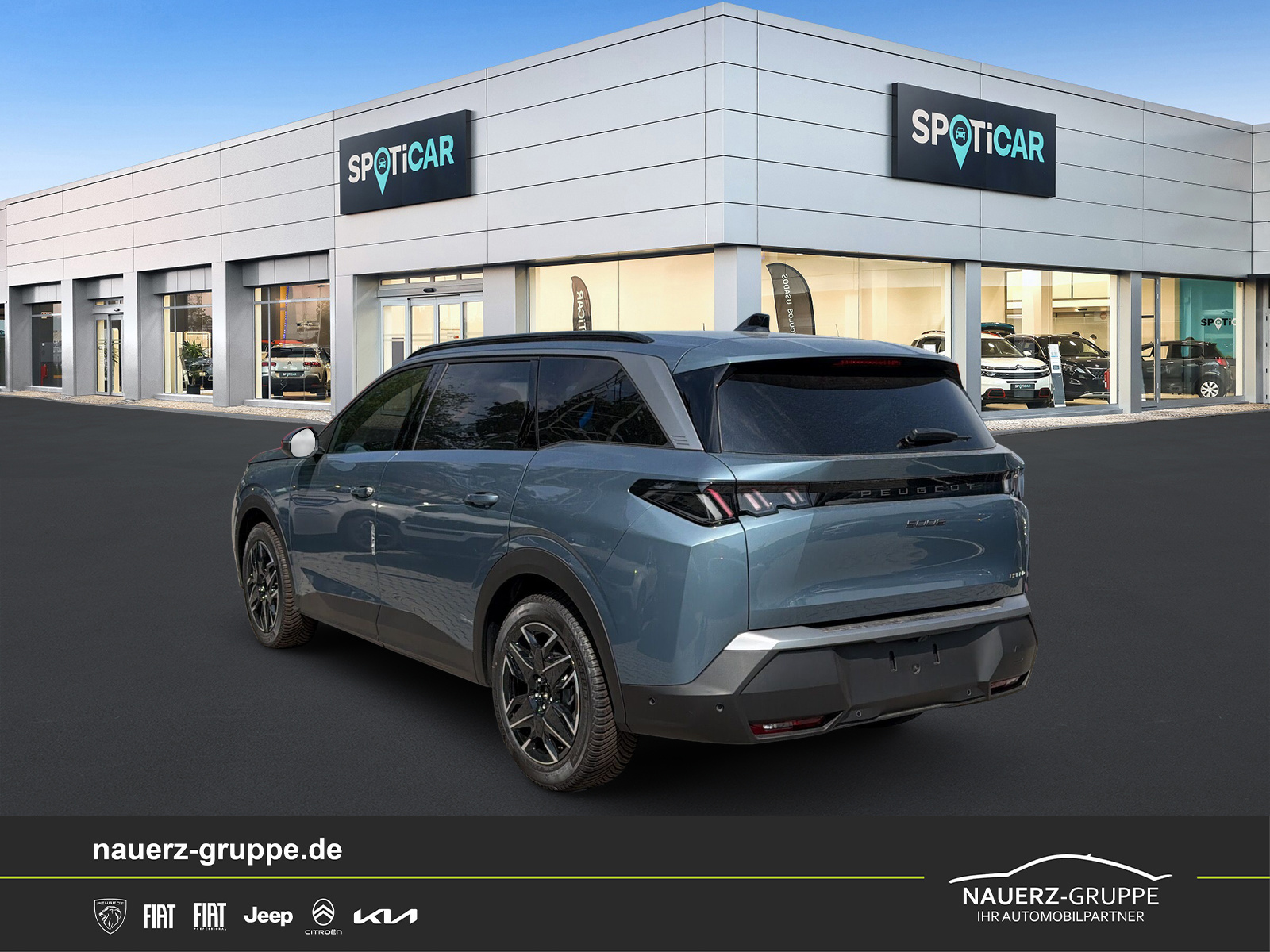 Fahrzeugabbildung Peugeot 5008 Hybrid 145 Allure - mit KI generiert/bearbeitet
