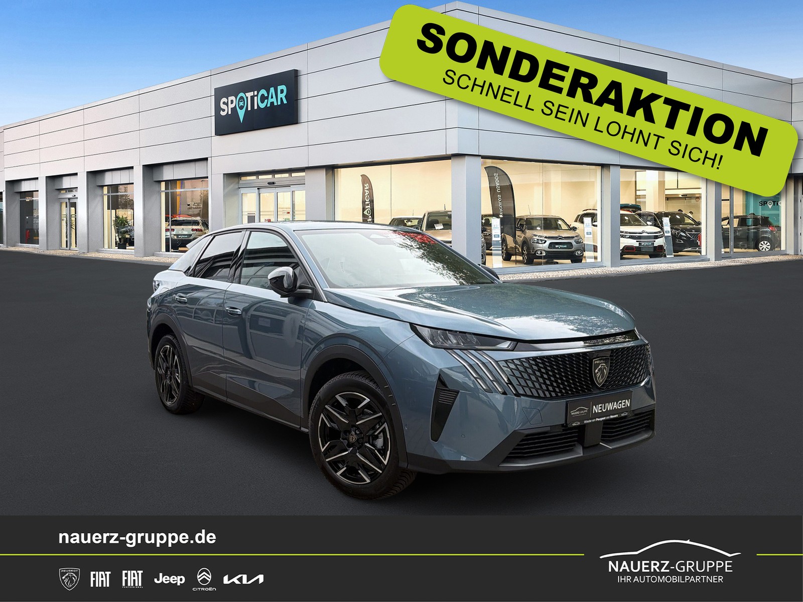 Peugeot 3008 Hybrid 145 Allure Sonderaktion - mit KI generiert/bearbeitet