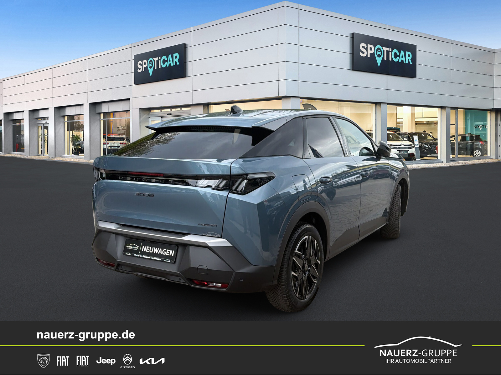 Fahrzeugabbildung Peugeot 3008 Hybrid 145 Allure Sonderaktion - mit KI generiert/bearbeitet