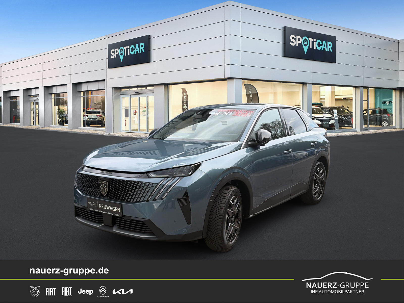 Fahrzeugabbildung Peugeot 3008 Hybrid 145 Allure Sonderaktion - mit KI generiert/bearbeitet