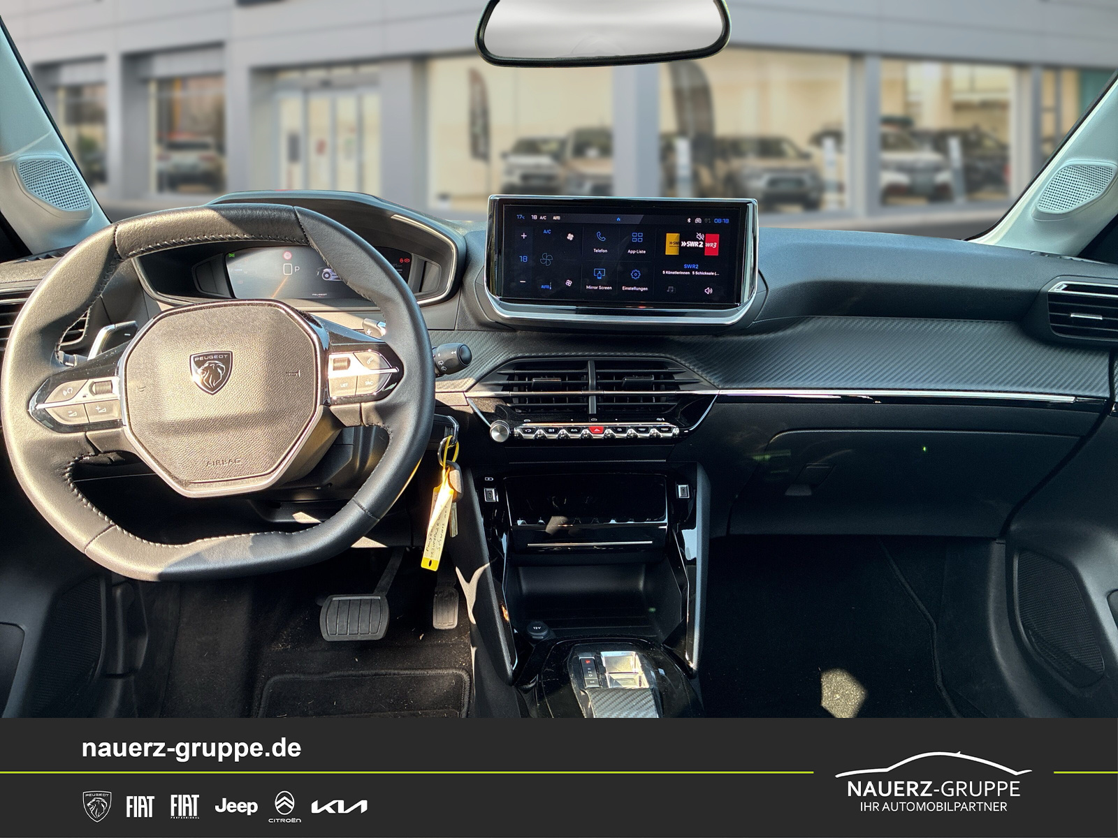 Fahrzeugabbildung Peugeot 208 Hybrid 100 Allure - mit KI generiert/bearbeitet