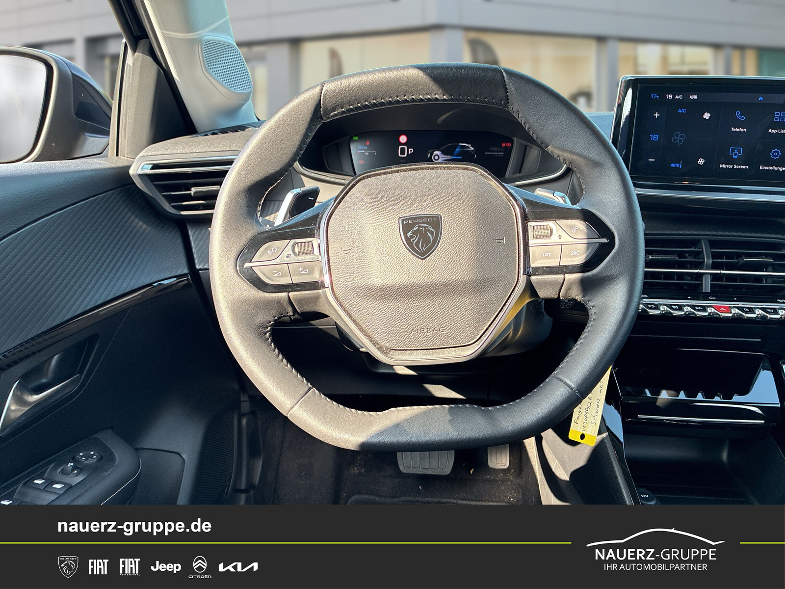 Fahrzeugabbildung Peugeot 208 Hybrid 100 Allure - mit KI generiert/bearbeitet