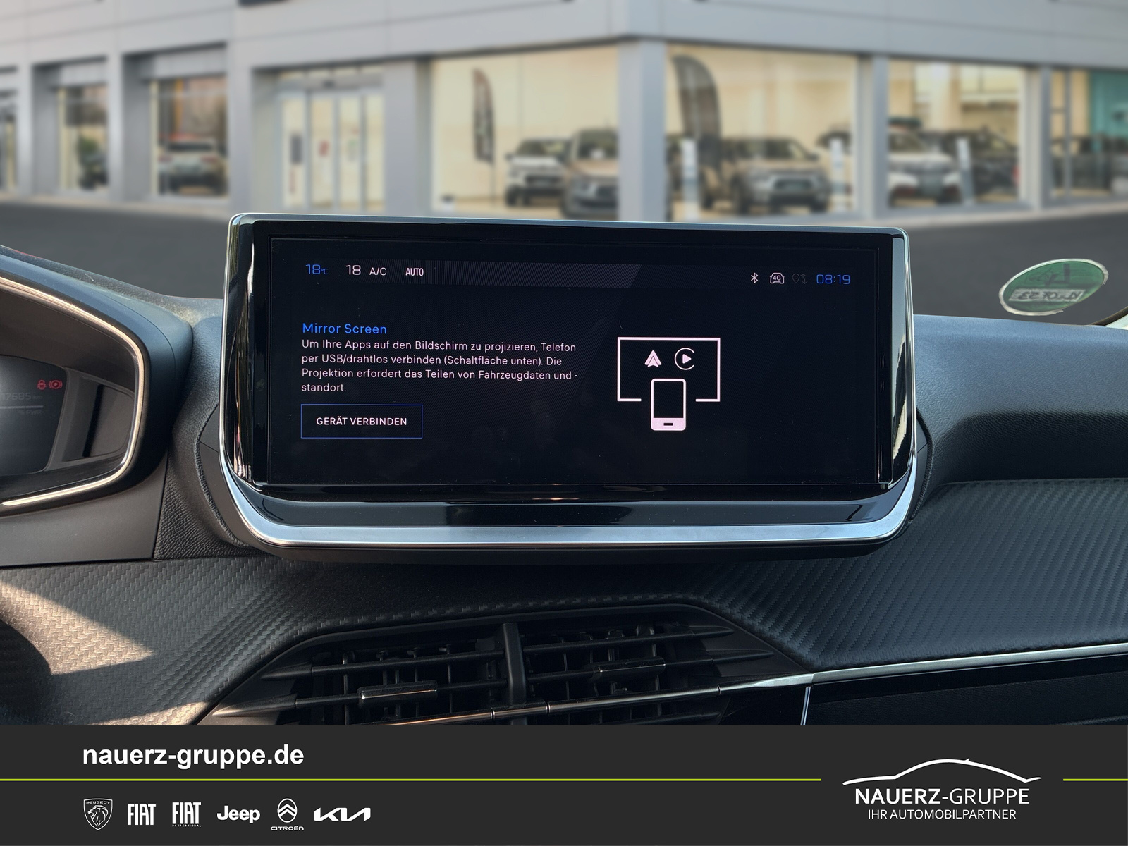 Fahrzeugabbildung Peugeot 208 Hybrid 100 Allure - mit KI generiert/bearbeitet