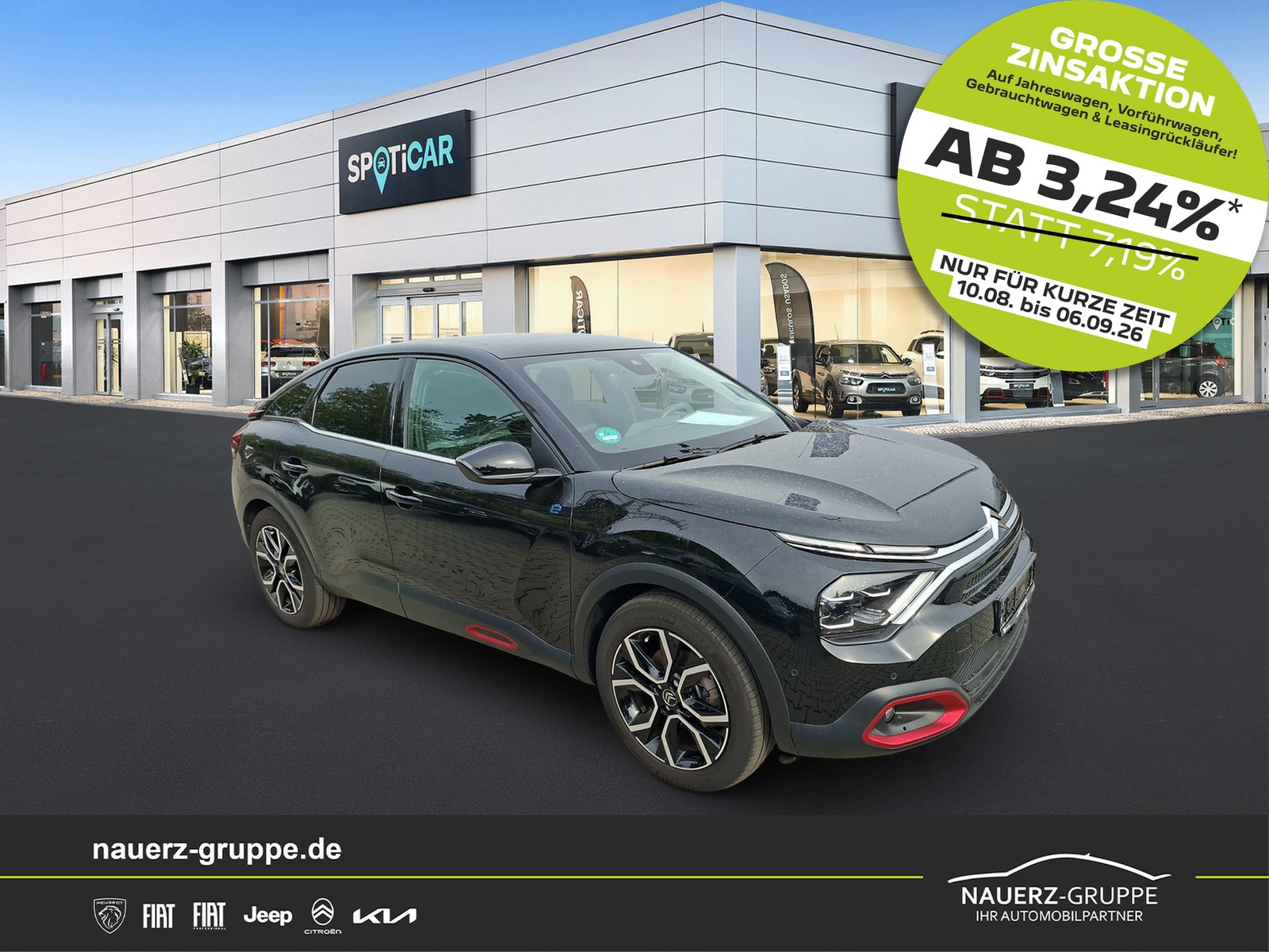 Citroen C4 Lim. ë- Shine 136 - mit KI generiert/bearbeitet