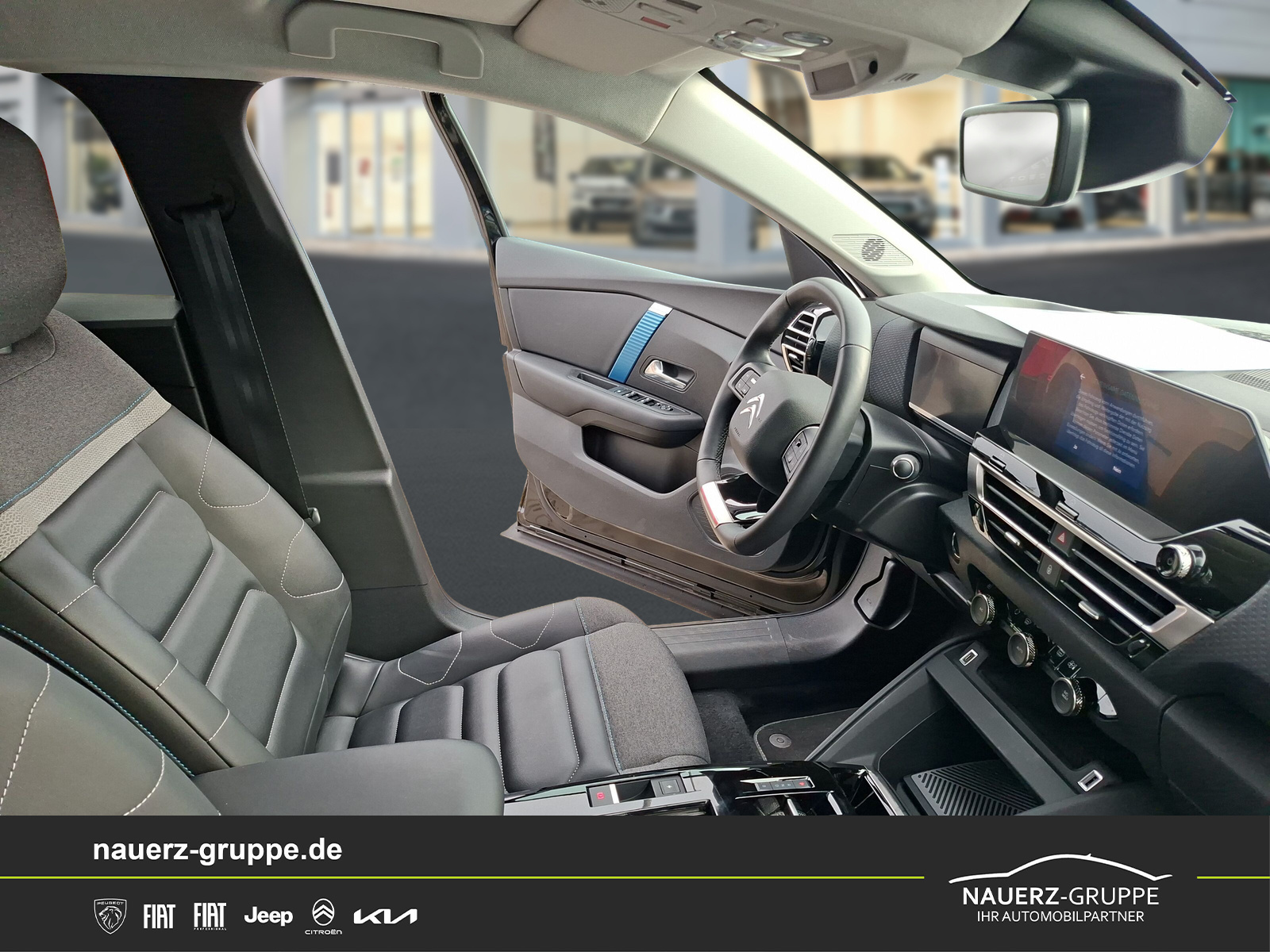 Fahrzeugabbildung Citroen C4 Lim. ë- Shine 136 - mit KI generiert/bearbeitet