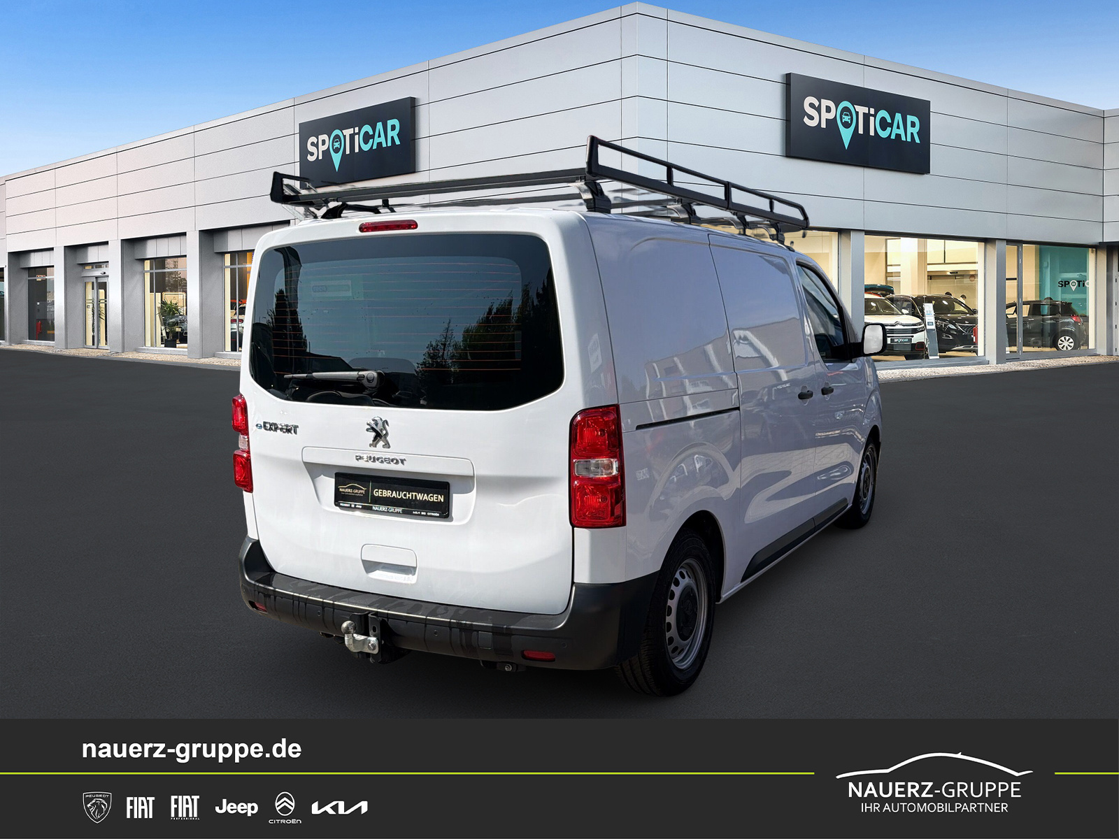 Fahrzeugabbildung Peugeot Expert Kasten Standard Elektromotor 136 75KW - mit KI generiert/bearbeitet