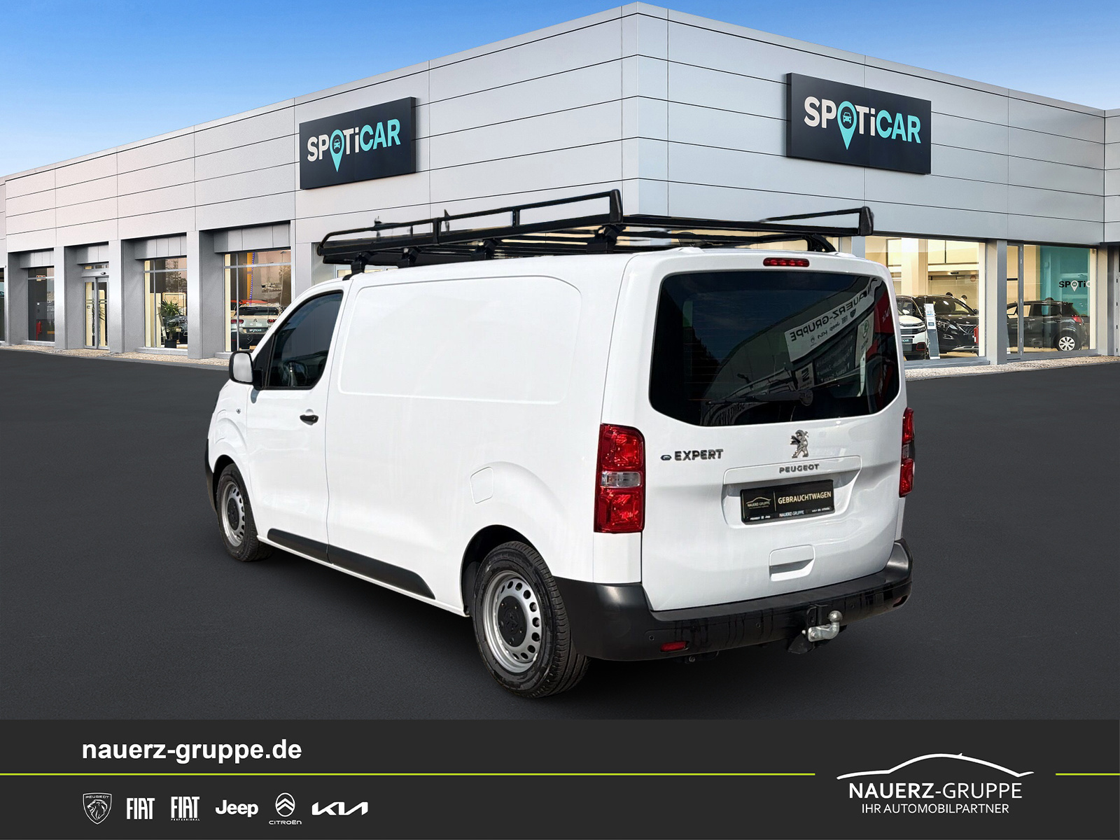 Fahrzeugabbildung Peugeot Expert Kasten Standard Elektromotor 136 75KW - mit KI generiert/bearbeitet