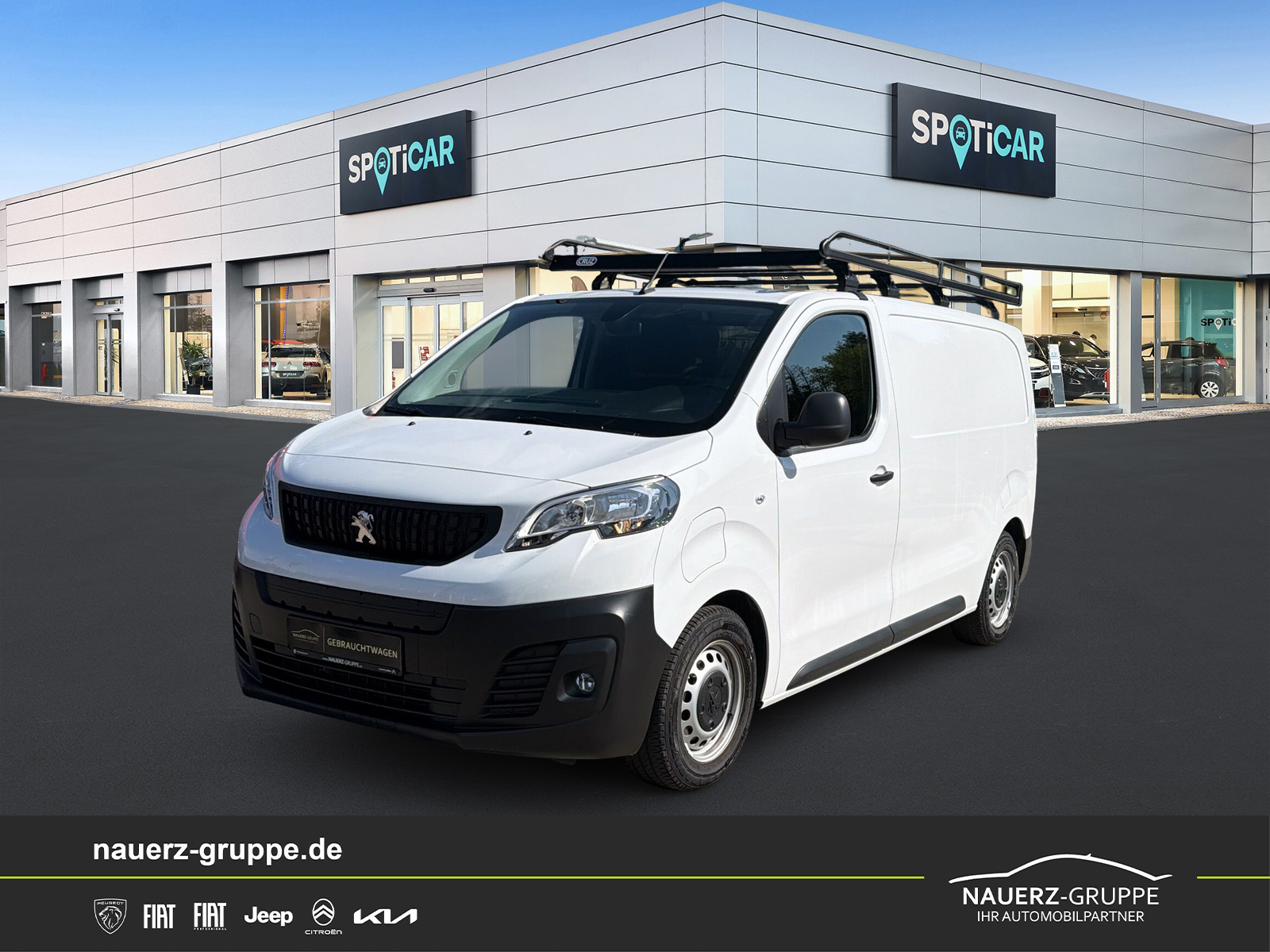 Fahrzeugabbildung Peugeot Expert Kasten Standard Elektromotor 136 75KW - mit KI generiert/bearbeitet
