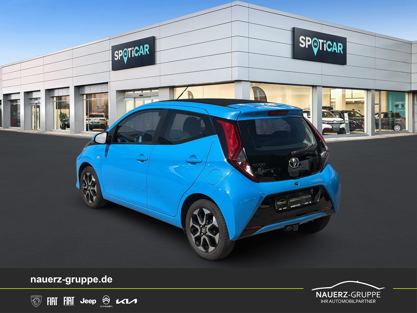 Fahrzeugabbildung Toyota AYGO x-sky - mit KI generiert/bearbeitet