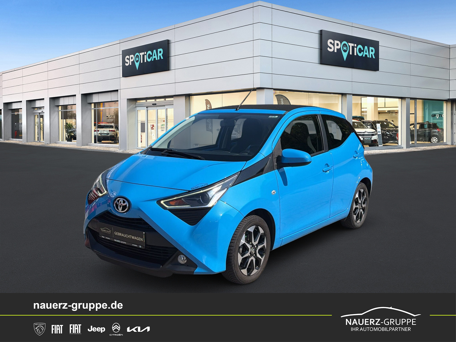 Fahrzeugabbildung Toyota AYGO x-sky - mit KI generiert/bearbeitet