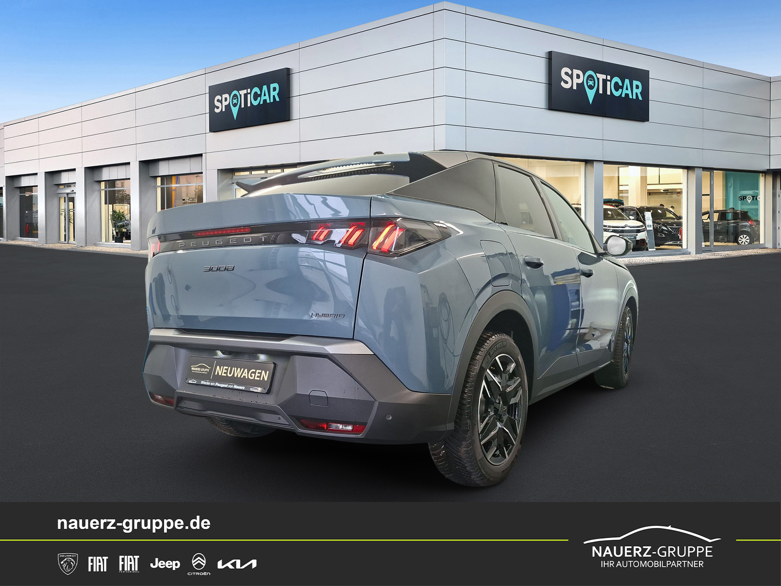 Fahrzeugabbildung Peugeot 3008 Hybrid 145 Allure Sonderaktion - mit KI generiert/bearbeitet