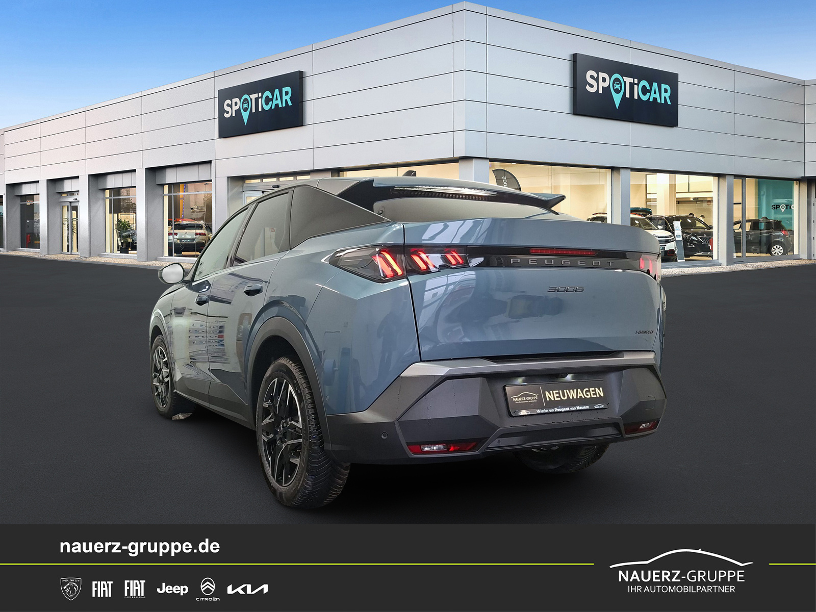 Fahrzeugabbildung Peugeot 3008 Hybrid 145 Allure Sonderaktion - mit KI generiert/bearbeitet