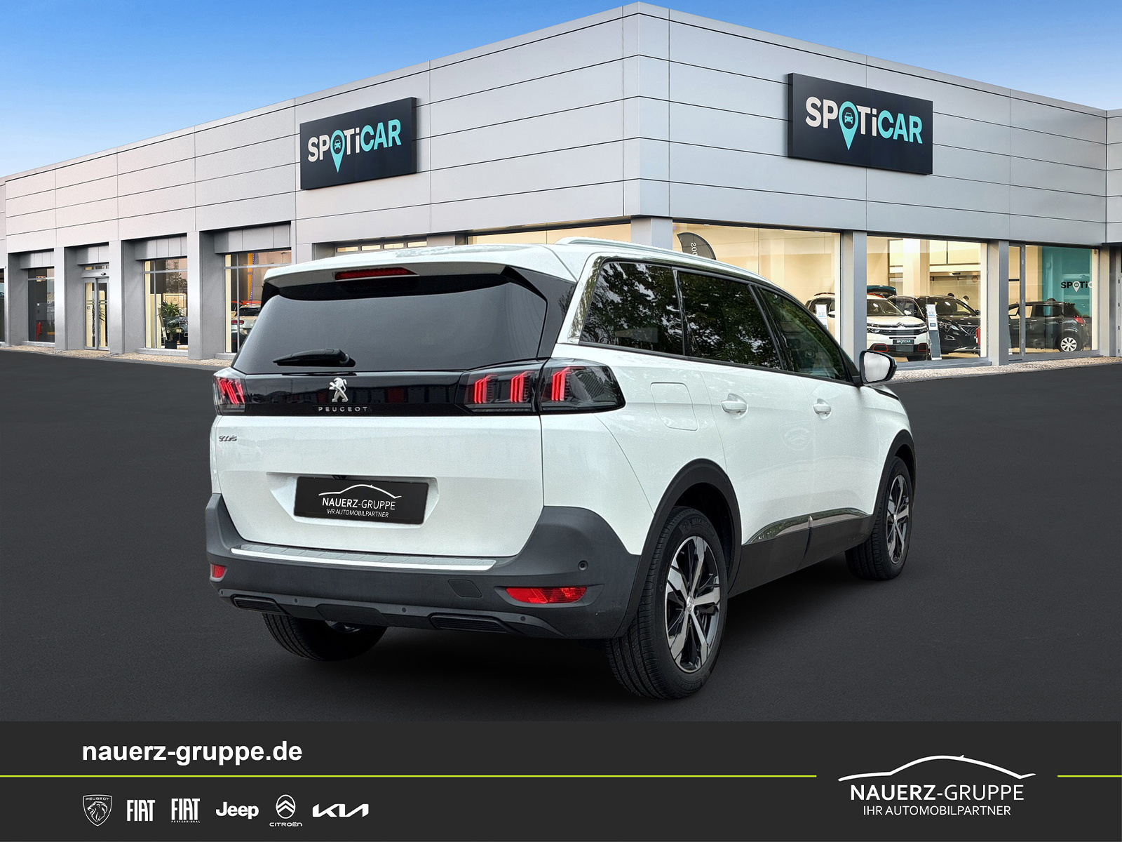 Fahrzeugabbildung Peugeot 5008 Allure Pack PureTech 130 EAT8 - mit KI generiert/bearbeitet