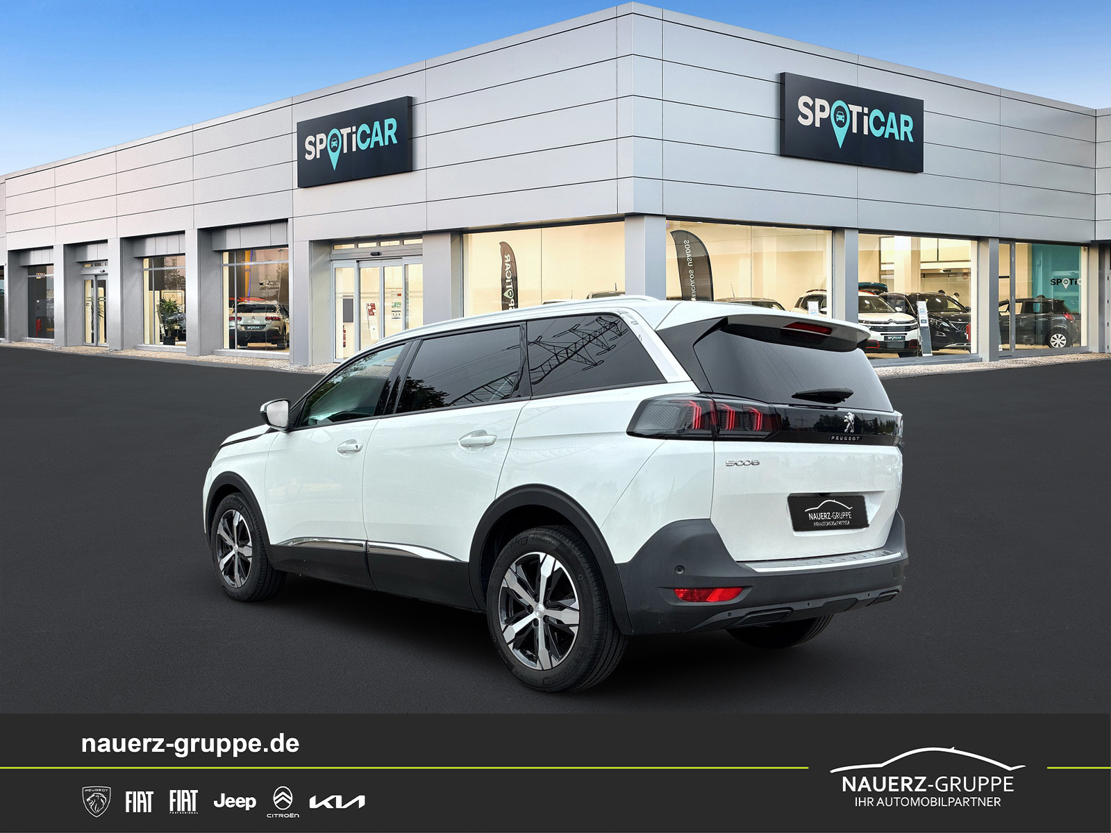 Fahrzeugabbildung Peugeot 5008 Allure Pack PureTech 130 EAT8 - mit KI generiert/bearbeitet