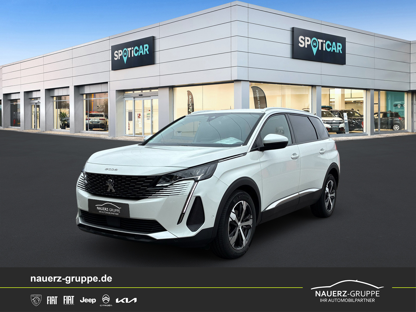 Fahrzeugabbildung Peugeot 5008 Allure Pack PureTech 130 EAT8 - mit KI generiert/bearbeitet