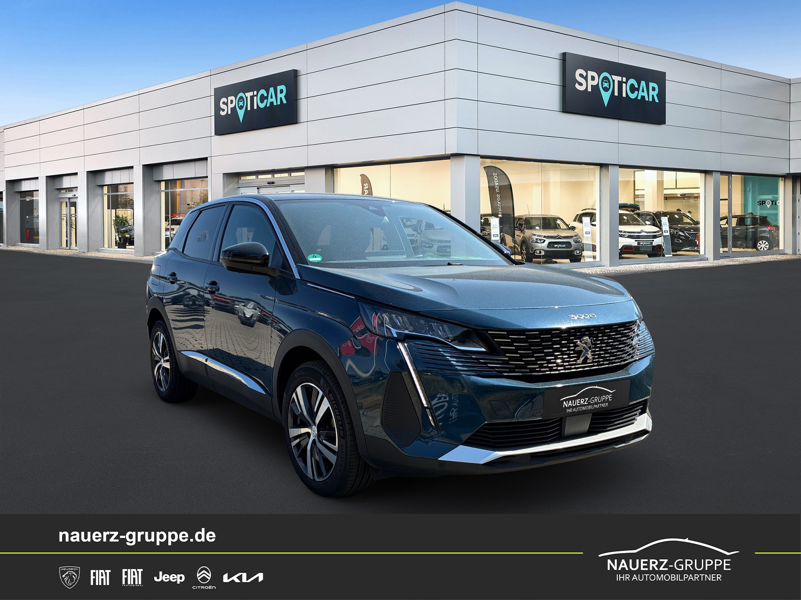 Peugeot 3008 Allure Pack PureTech 130 EAT8 - mit KI generiert/bearbeitet