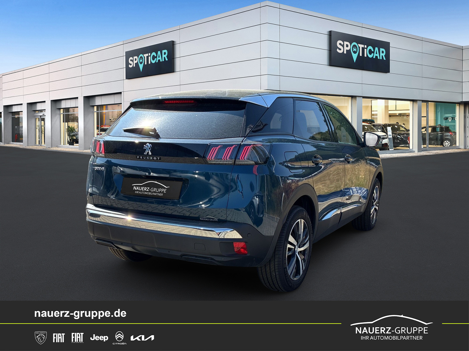 Fahrzeugabbildung Peugeot 3008 Allure Pack PureTech 130 EAT8 - mit KI generiert/bearbeitet