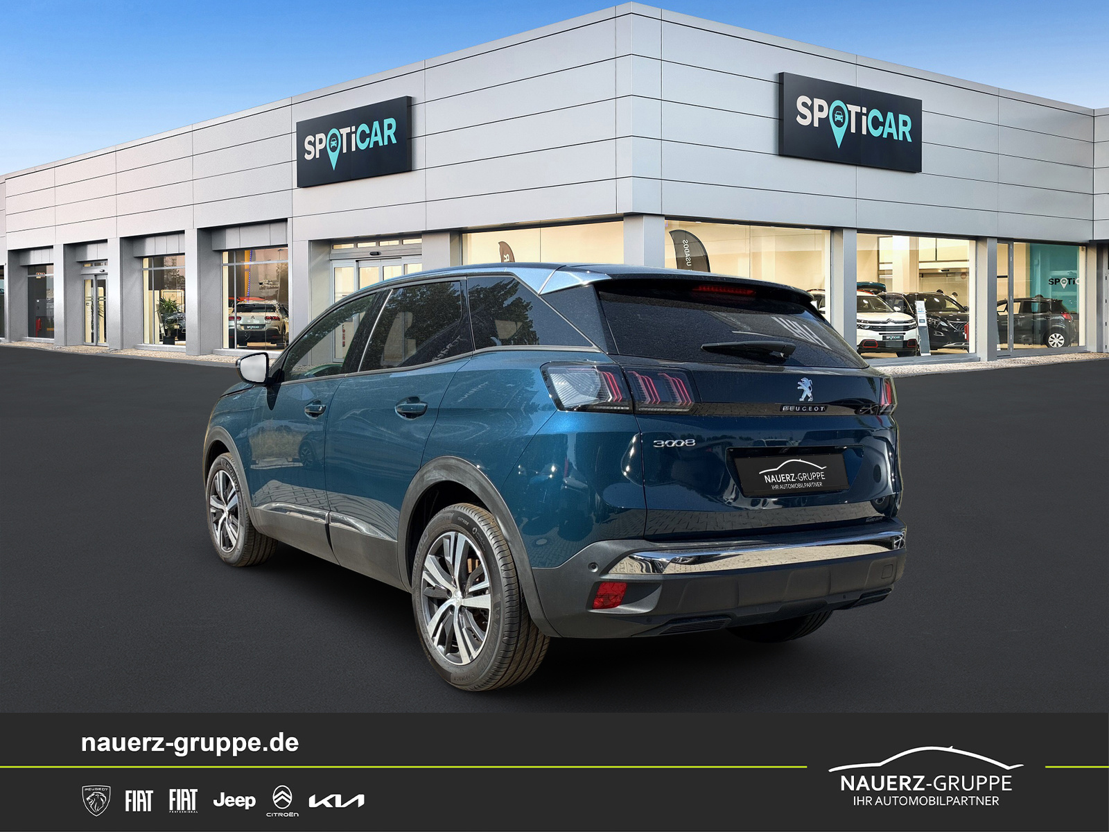 Fahrzeugabbildung Peugeot 3008 Allure Pack PureTech 130 EAT8 - mit KI generiert/bearbeitet