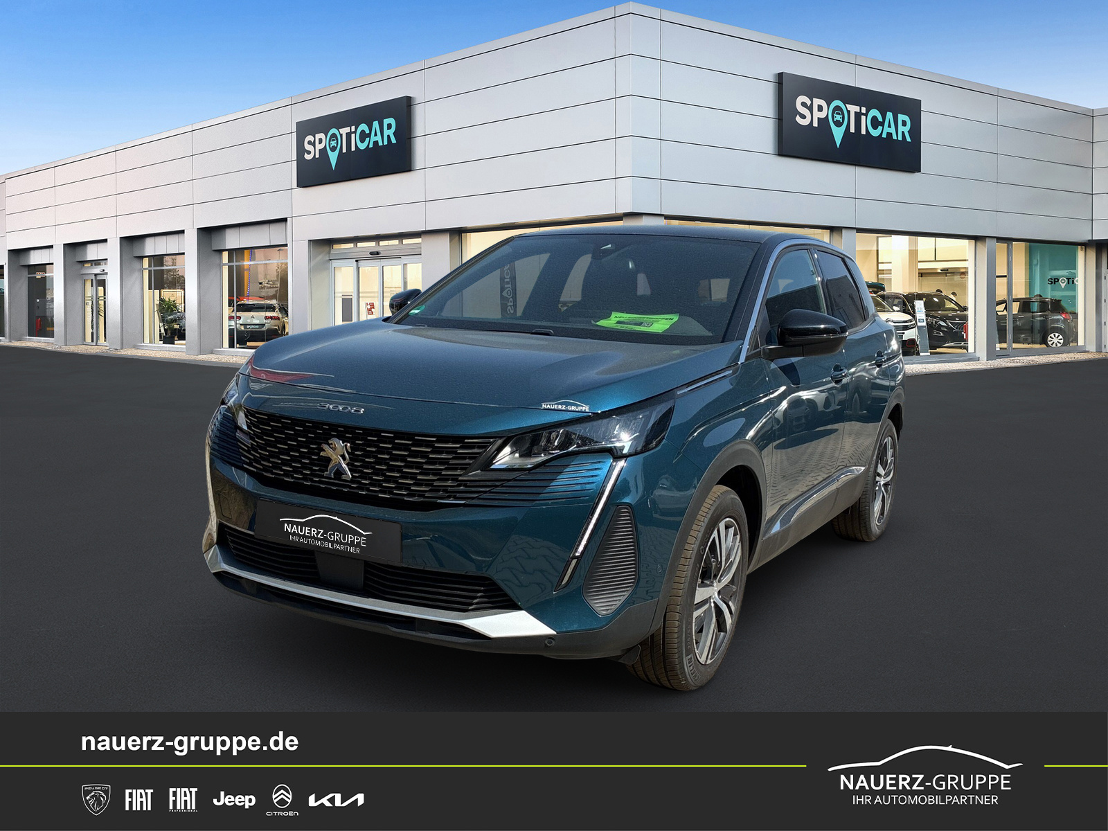 Fahrzeugabbildung Peugeot 3008 Allure Pack PureTech 130 EAT8 - mit KI generiert/bearbeitet