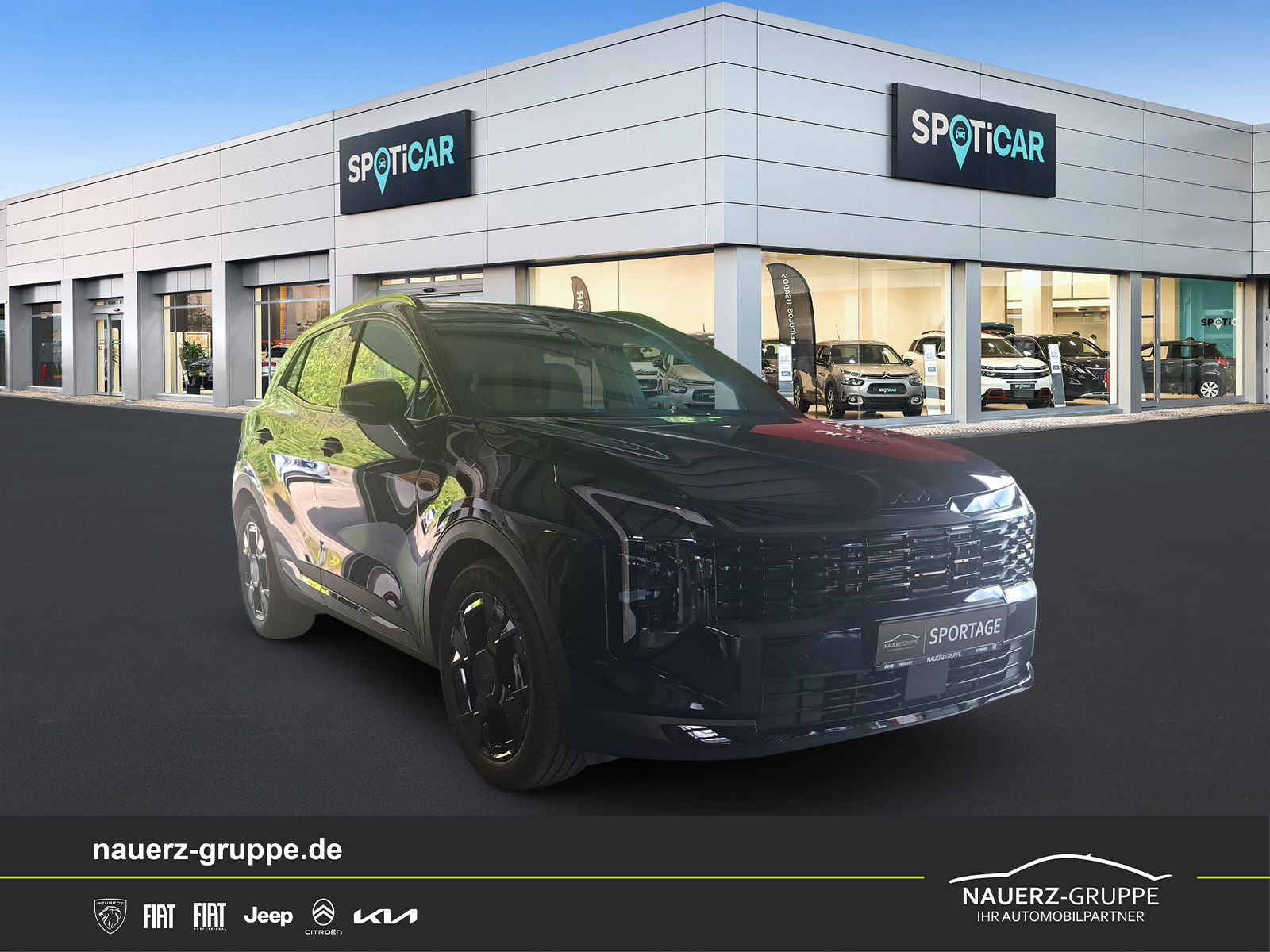 Kia Sportage 1.6 T-GDI AWD DCT Black Edition - mit KI generiert/bearbeitet