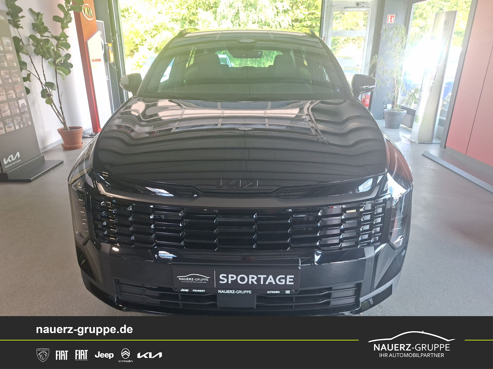 Fahrzeugabbildung Kia Sportage 1.6 T-GDI AWD DCT Black Edition - mit KI generiert/bearbeitet