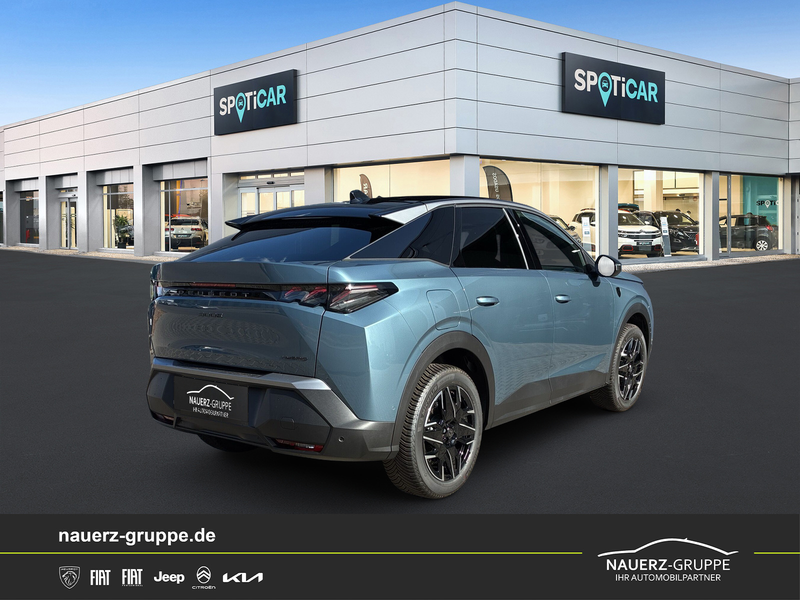 Fahrzeugabbildung Peugeot 3008 Hybrid 145 GT Sonderaktion - mit KI generiert/bearbeitet