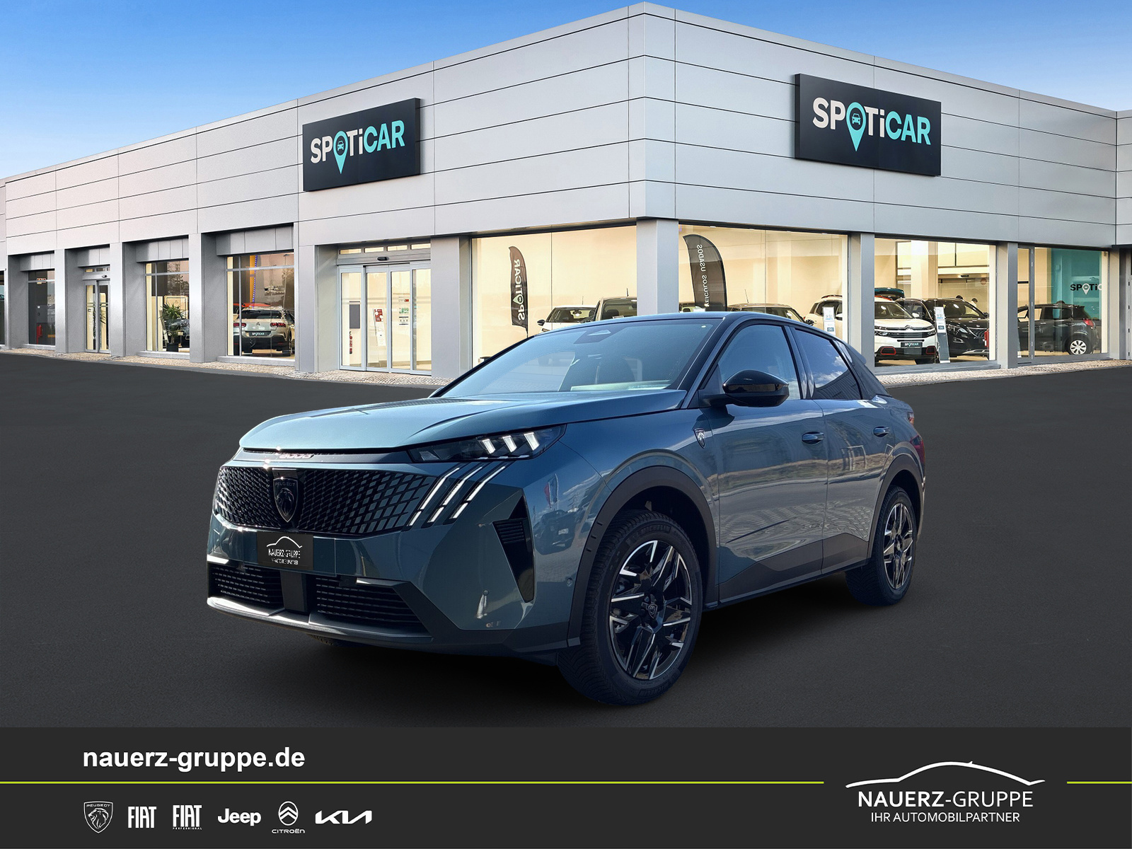 Fahrzeugabbildung Peugeot 3008 Hybrid 145 GT Sonderaktion - mit KI generiert/bearbeitet