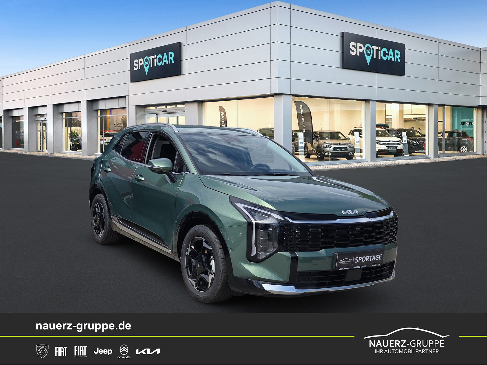 Kia Sportage 1.6 CRDi 48V DCT Spirit - mit KI generiert/bearbeitet