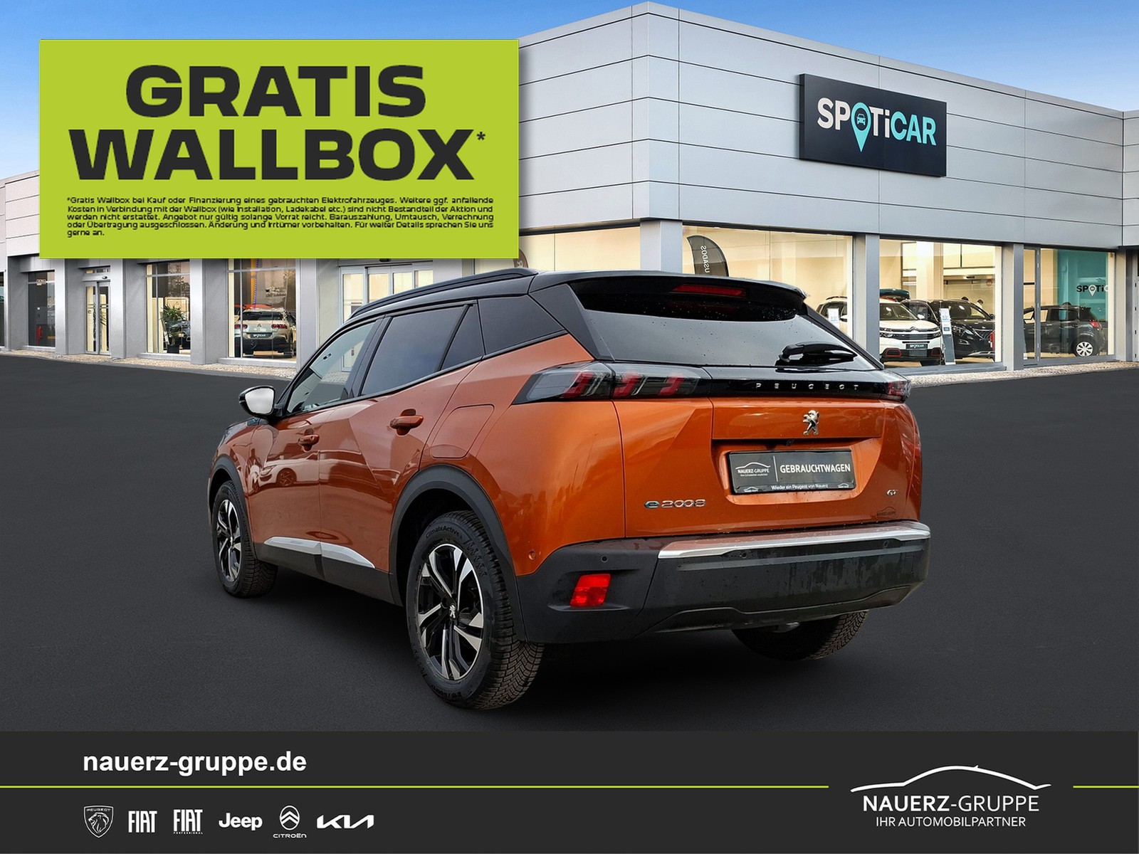 Fahrzeugabbildung Peugeot 2008 e- GT 136