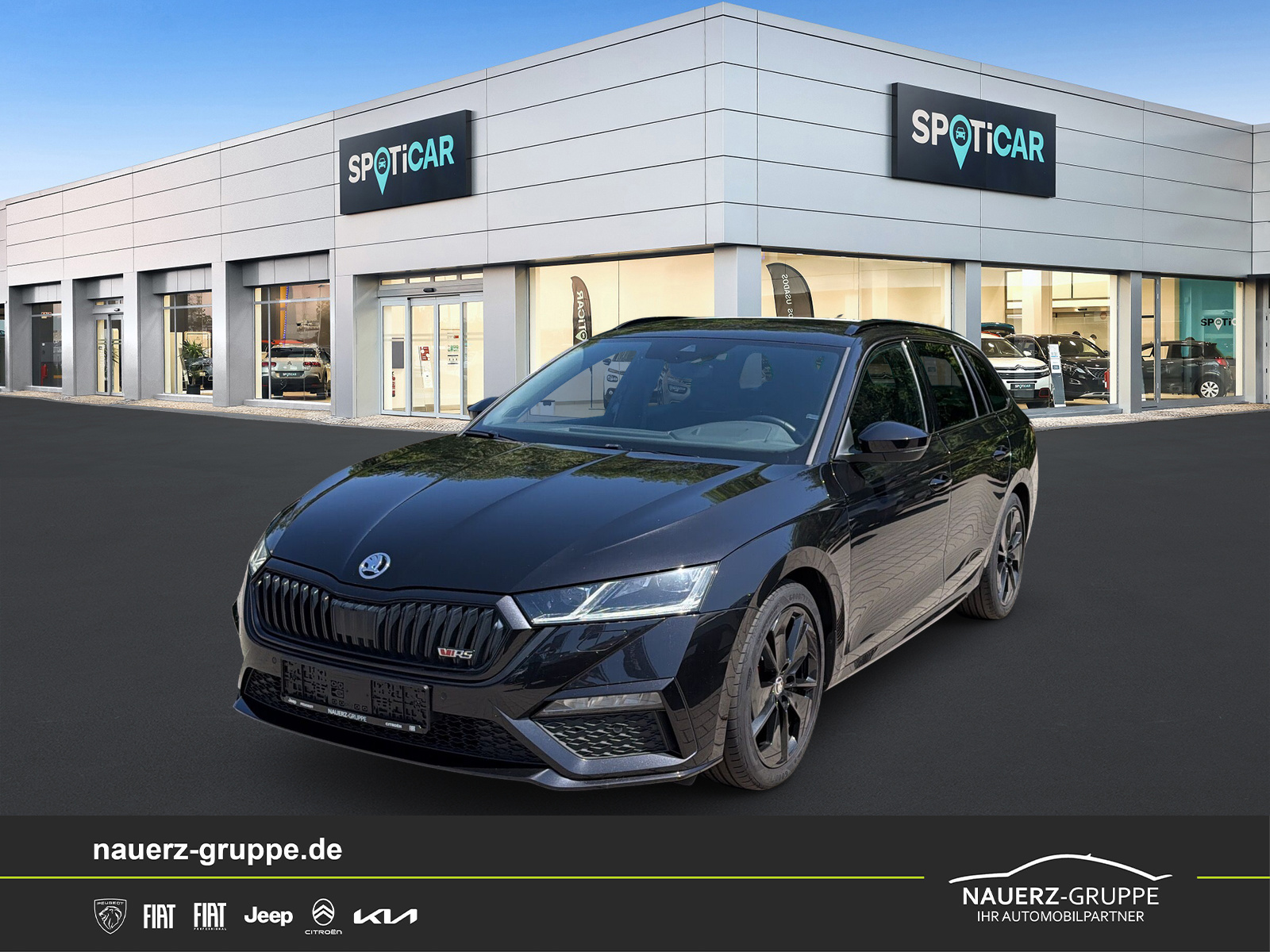 Fahrzeugabbildung SKODA Octavia Combi RS - mit KI generiert/bearbeitet