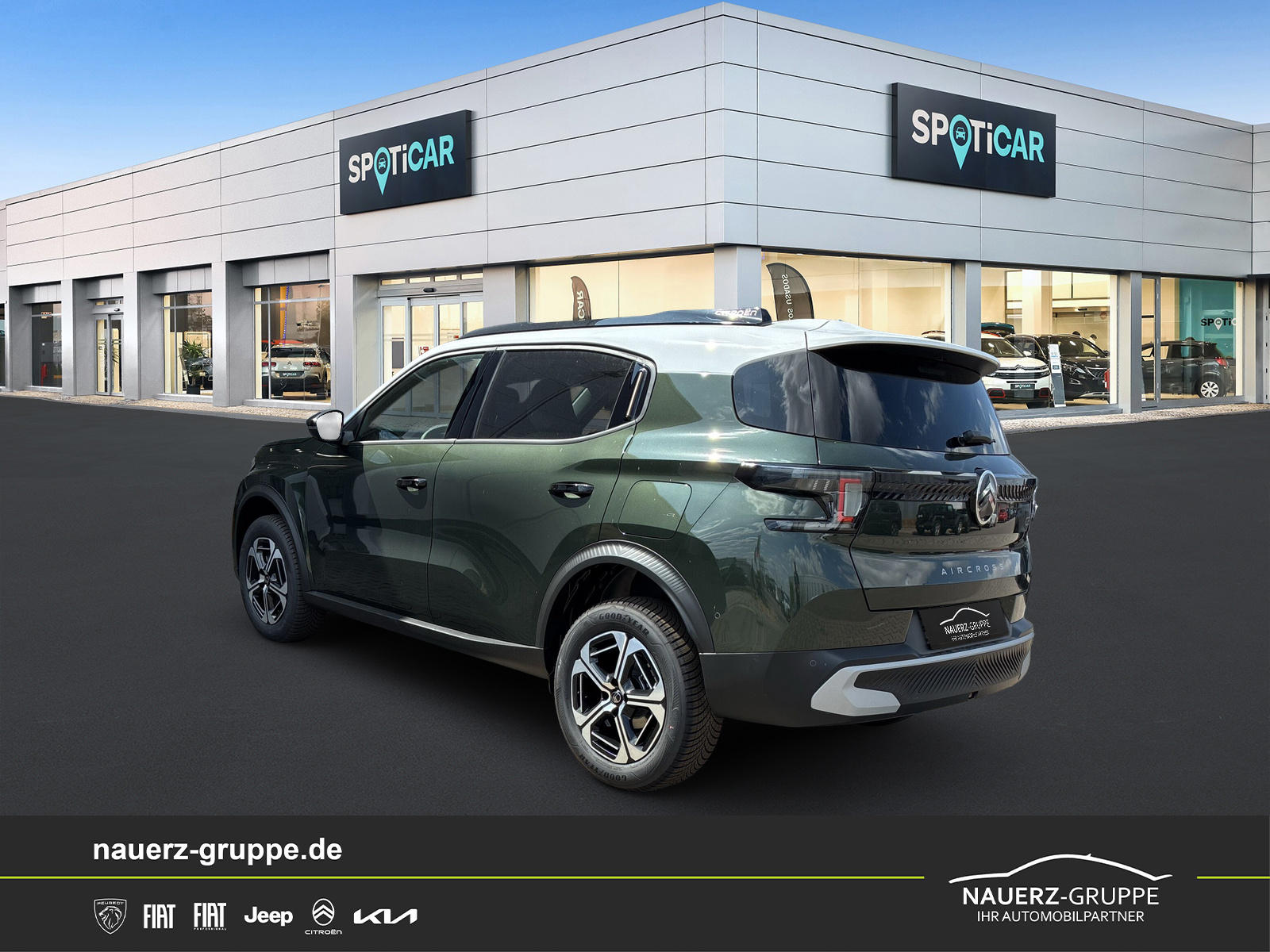 Fahrzeugabbildung Citroen C3 Aircross Hybrid 145 MAX - mit KI generiert/bearbeitet