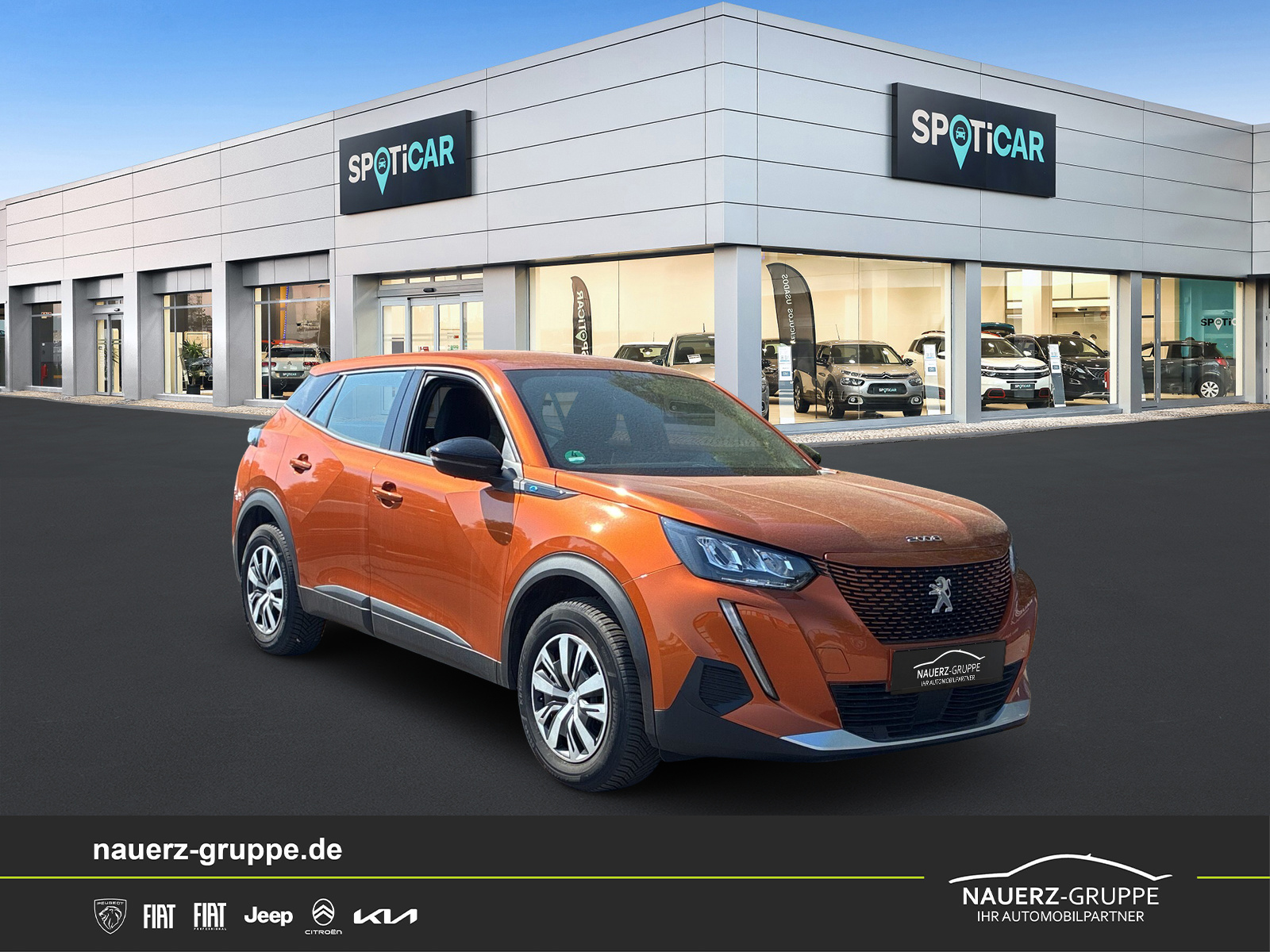 Peugeot 2008 e- Active Pack 136 - mit KI generiert/bearbeitet