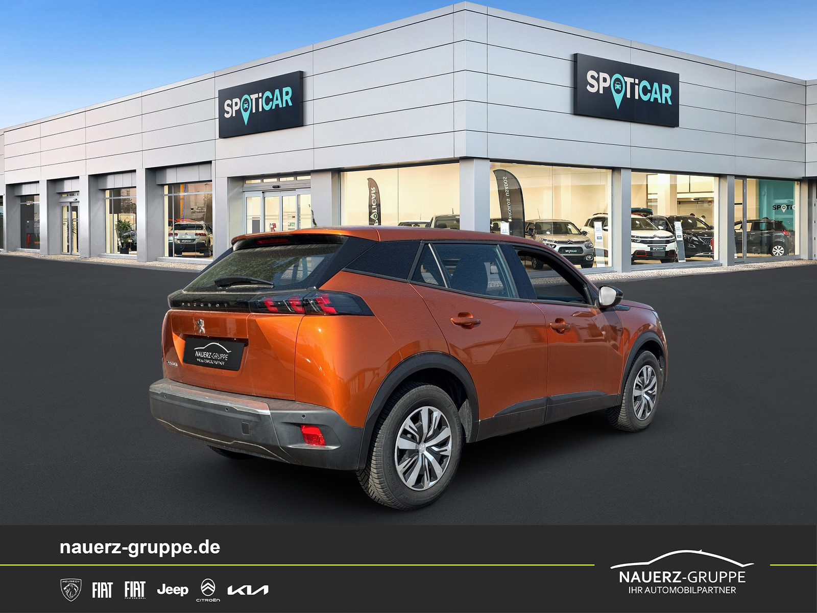 Fahrzeugabbildung Peugeot 2008 e- Active Pack 136 - mit KI generiert/bearbeitet