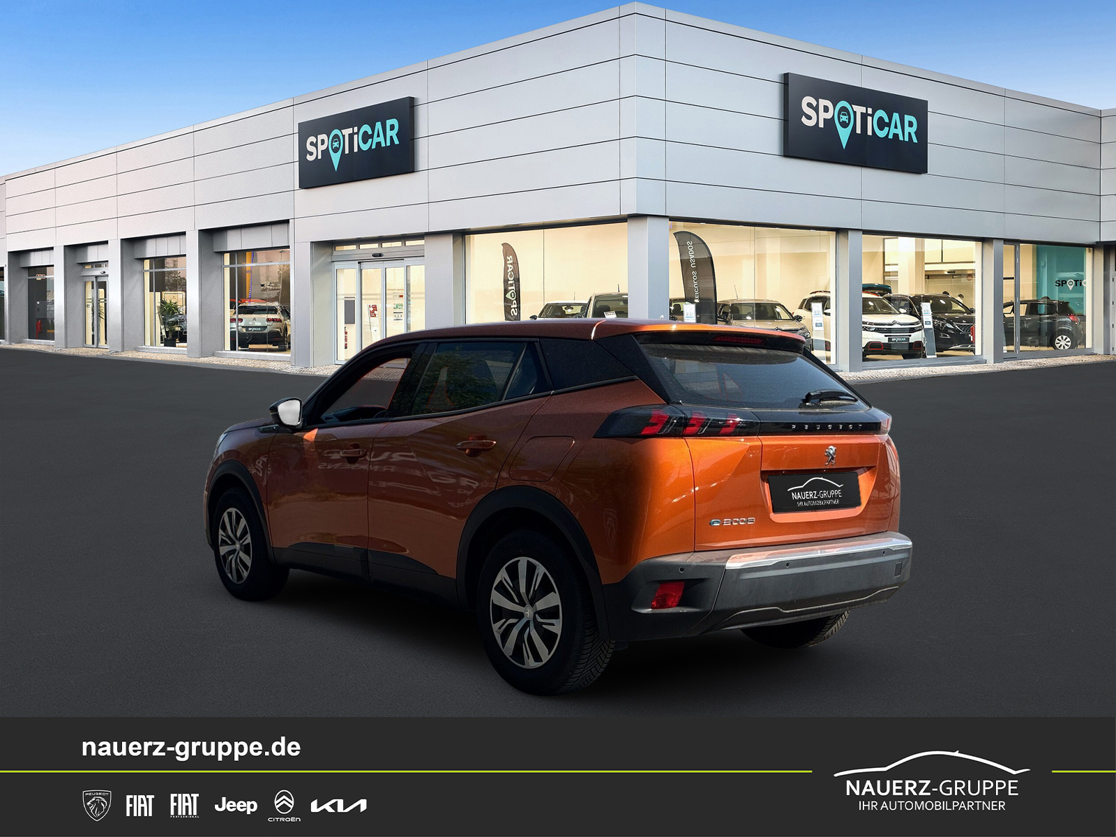 Fahrzeugabbildung Peugeot 2008 e- Active Pack 136 - mit KI generiert/bearbeitet
