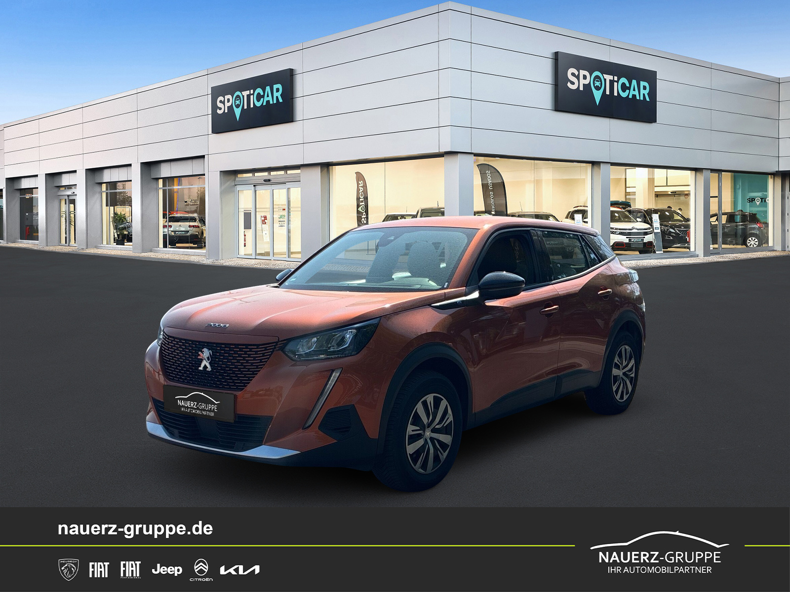 Fahrzeugabbildung Peugeot 2008 e- Active Pack 136 - mit KI generiert/bearbeitet