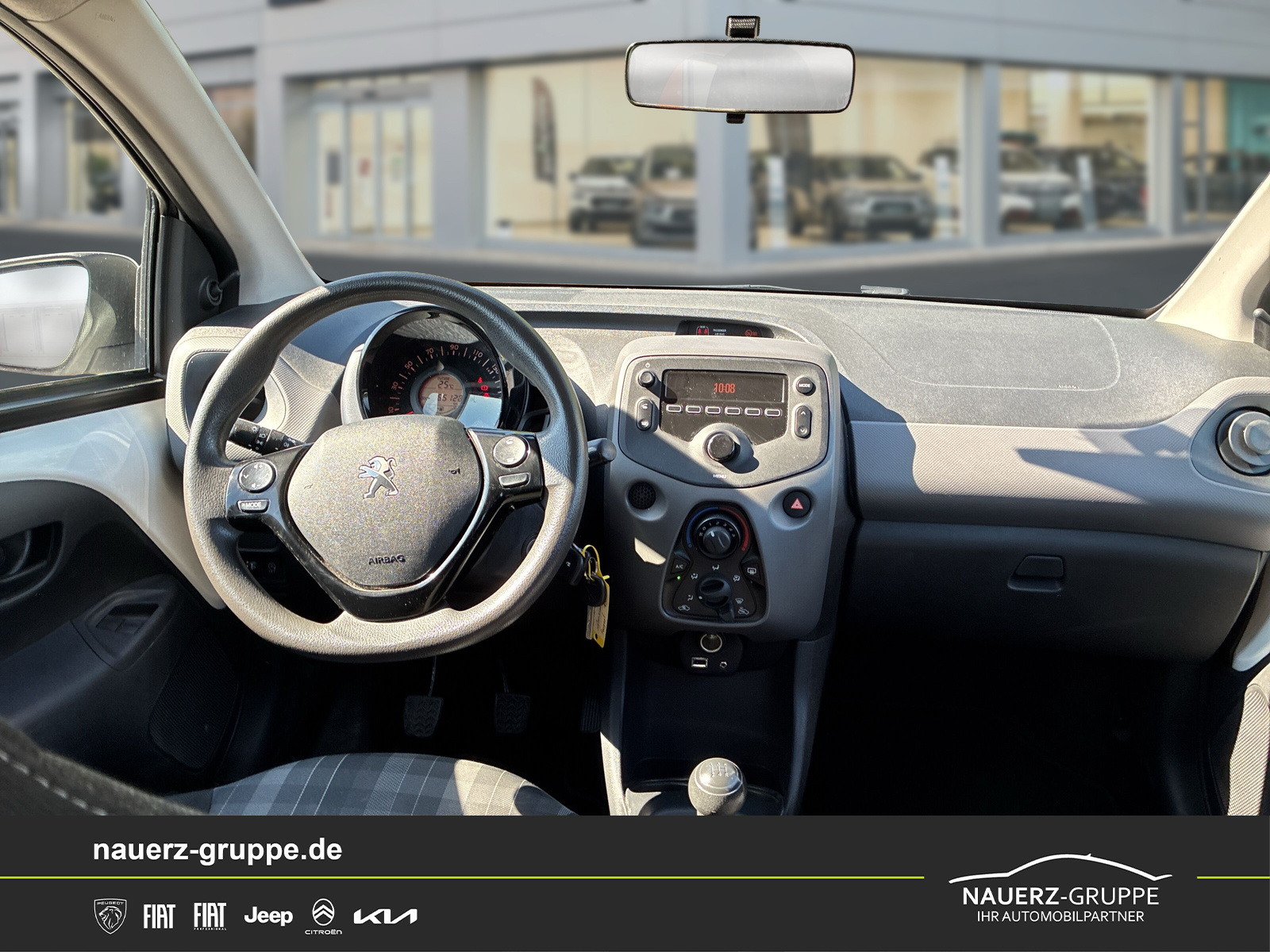 Fahrzeugabbildung Peugeot 108 Active 72PS - mit KI generiert/bearbeitet