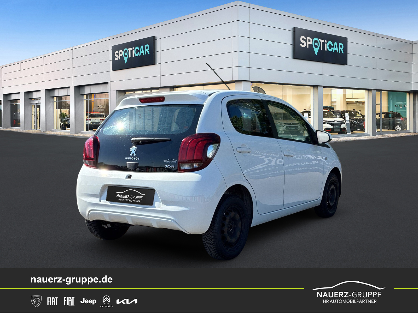 Fahrzeugabbildung Peugeot 108 Active 72PS - mit KI generiert/bearbeitet