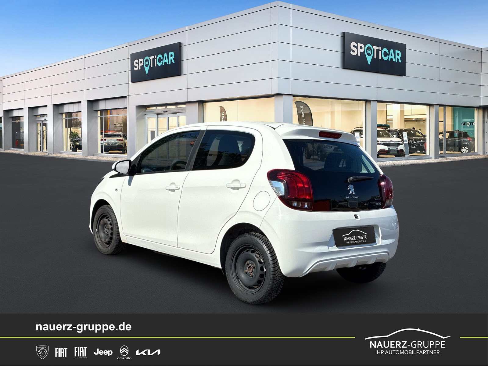 Fahrzeugabbildung Peugeot 108 Active 72PS - mit KI generiert/bearbeitet