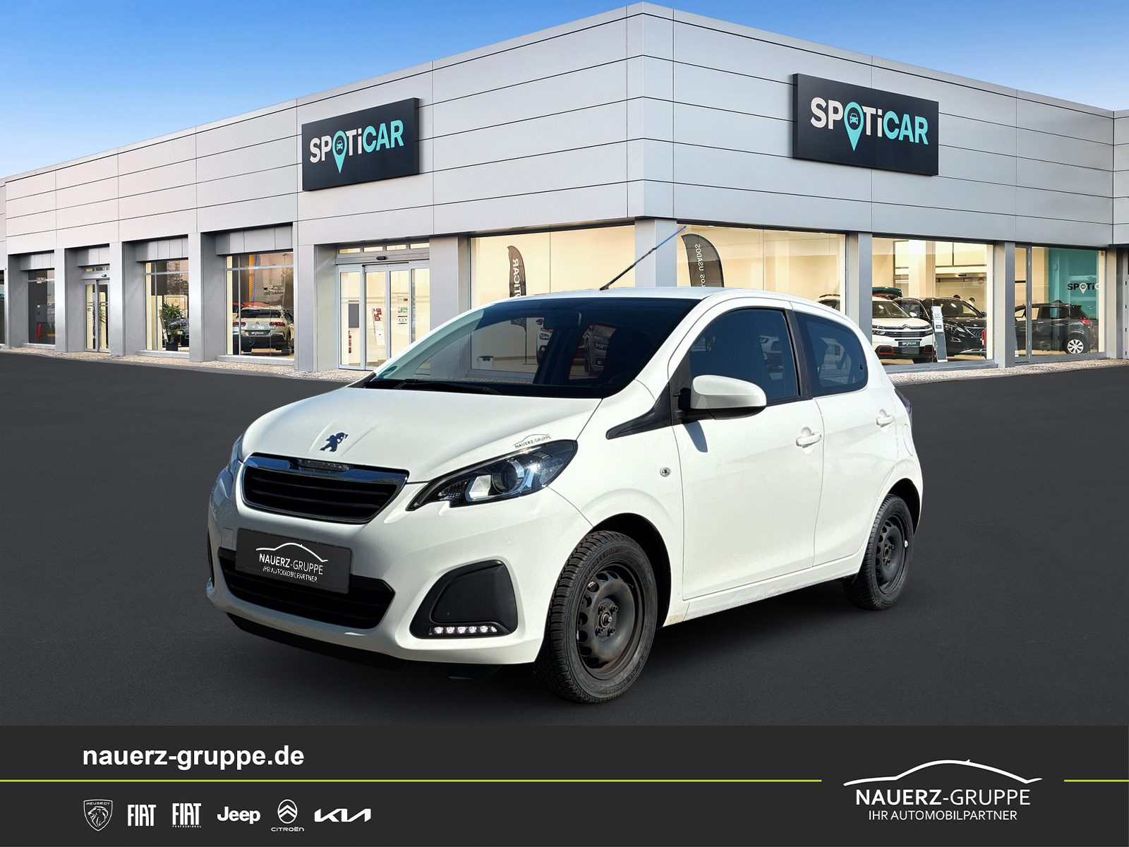 Fahrzeugabbildung Peugeot 108 Active 72PS - mit KI generiert/bearbeitet