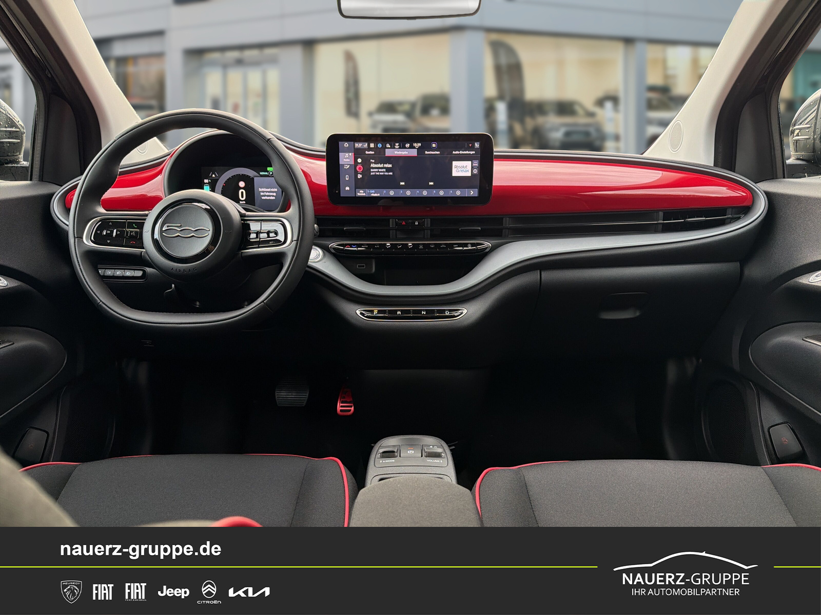 Fahrzeugabbildung Fiat 500 e Red