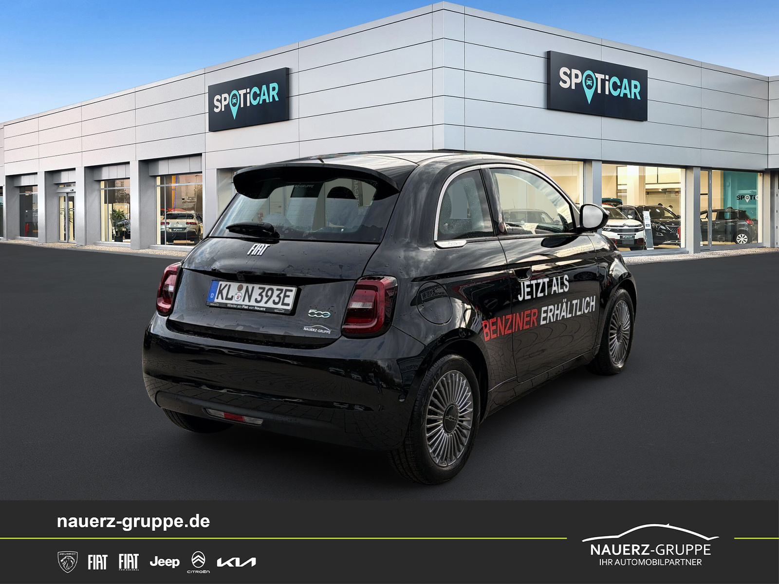 Fahrzeugabbildung Fiat 500 e Red