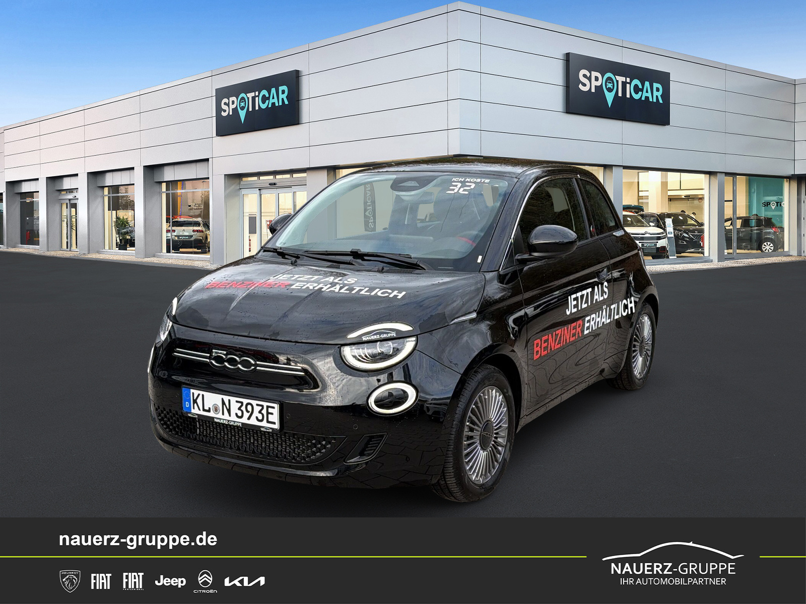 Fahrzeugabbildung Fiat 500 e Red