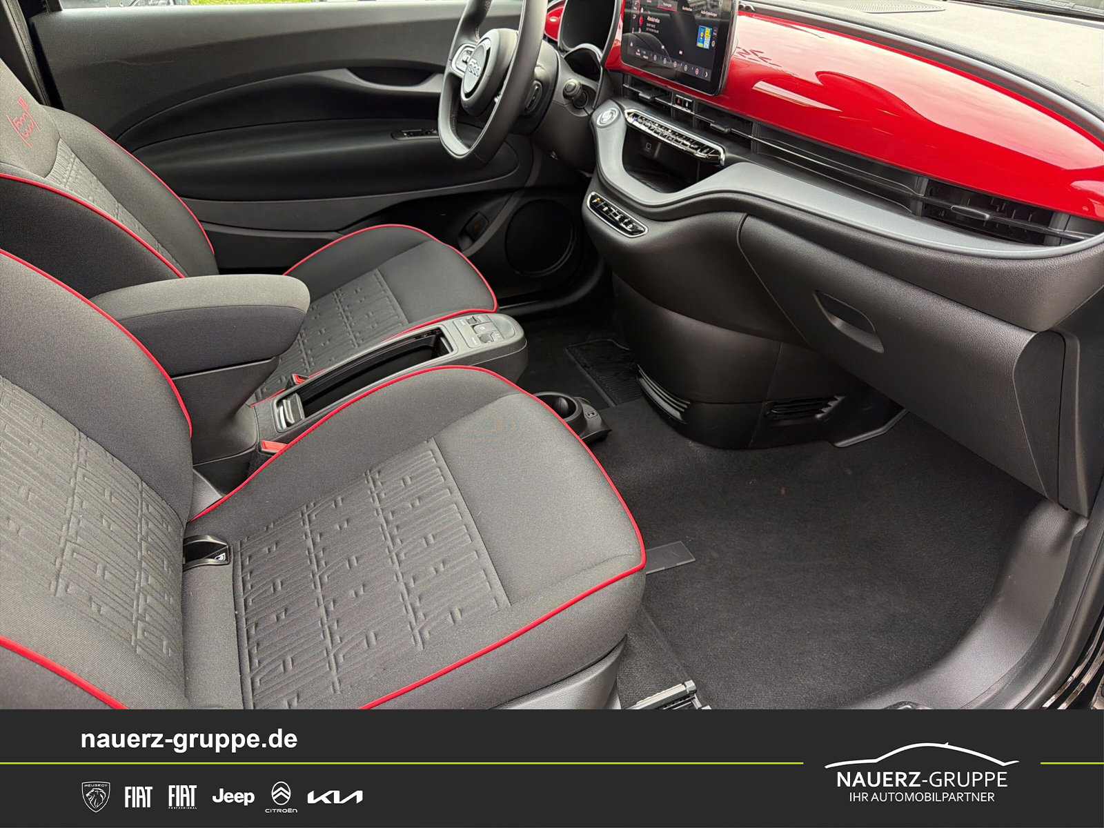 Fahrzeugabbildung Fiat 500 e Red