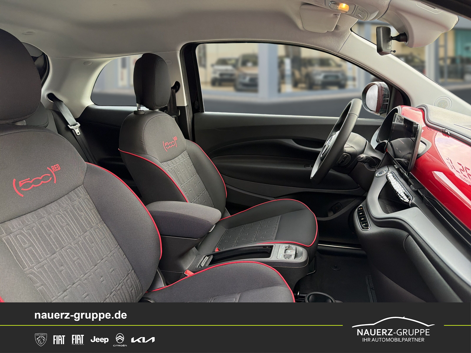 Fahrzeugabbildung Fiat 500 e Red