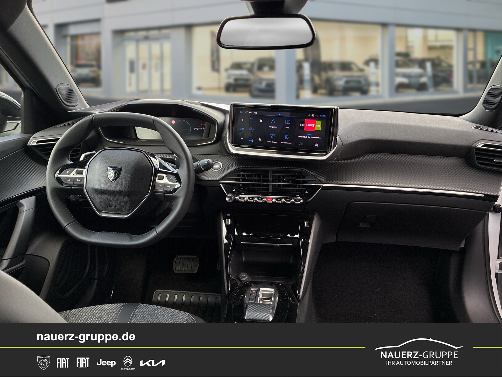 Fahrzeugabbildung Peugeot 2008 Allure Hybrid 145 - mit KI generiert/bearbeitet