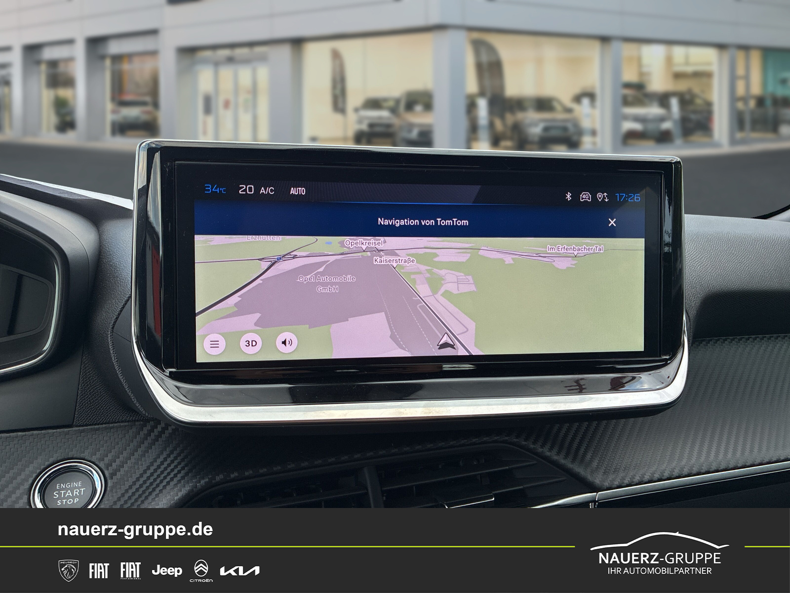 Fahrzeugabbildung Peugeot 2008 Allure Hybrid 145 - mit KI generiert/bearbeitet